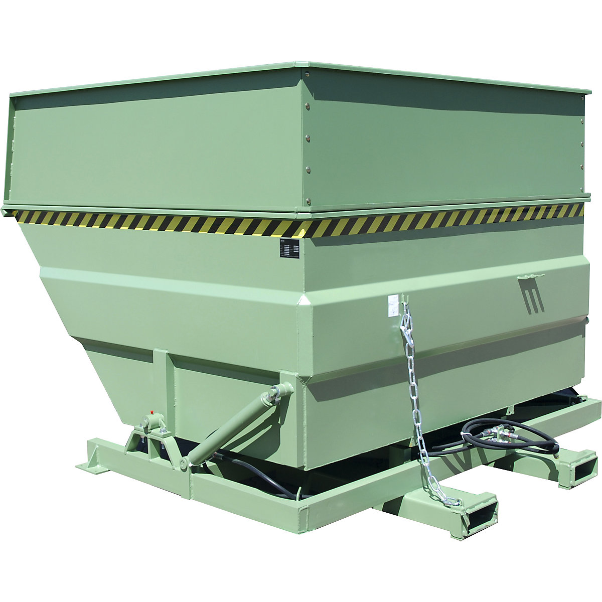 Recipiente basculante XXL com auxiliar de endireitamento – eurokraft pro