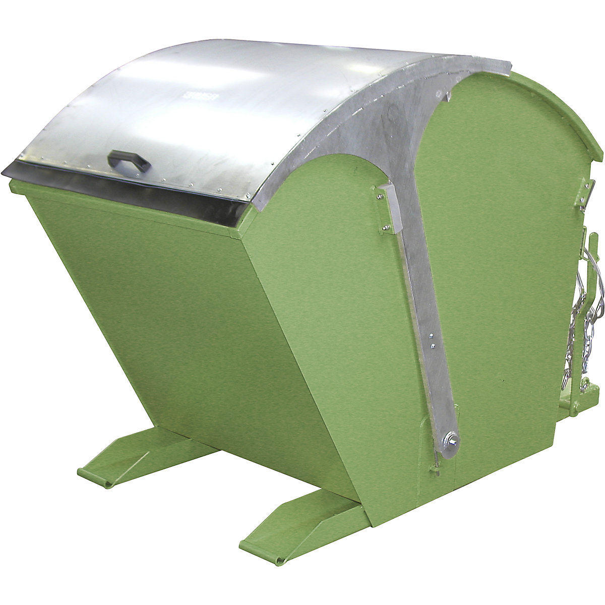 Recipiente basculante com tampa redonda – eurokraft pro