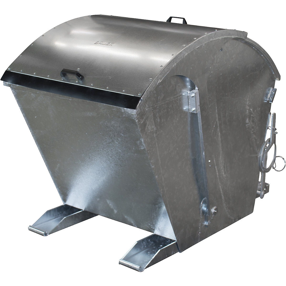 Recipiente basculante com tampa redonda – eurokraft pro