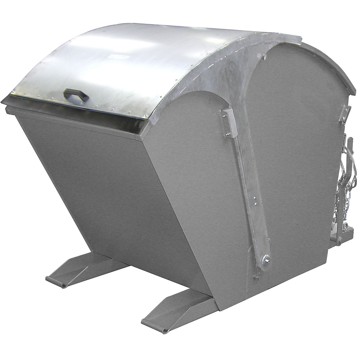 Recipiente basculante com tampa redonda – eurokraft pro