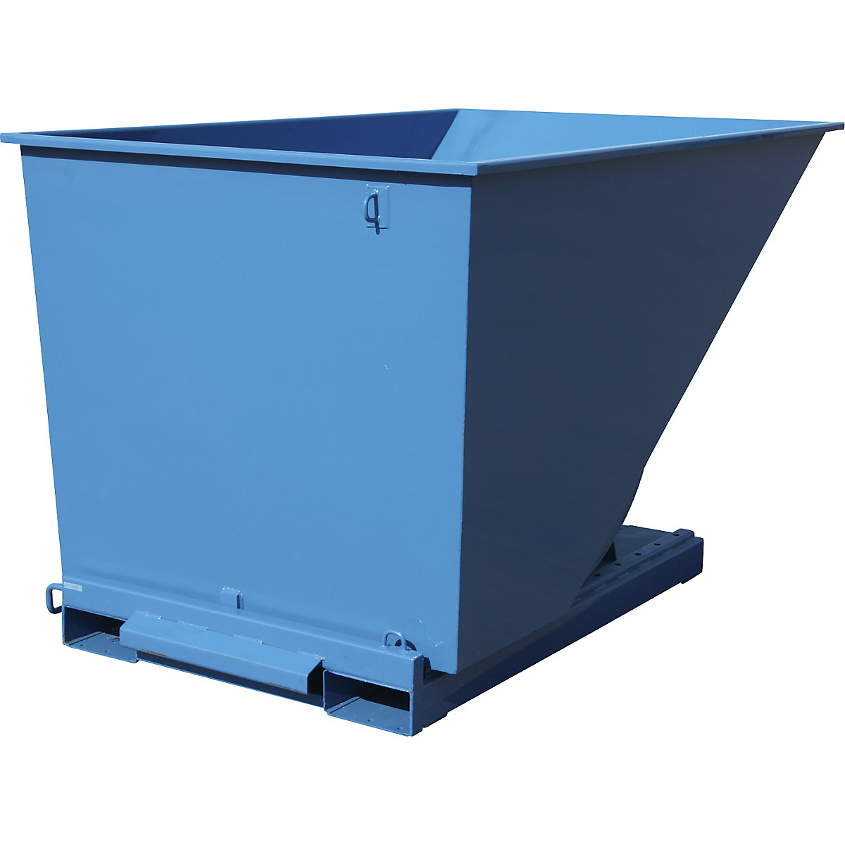 Recipiente basculante – eurokraft basic, azul, volume 2 m³-0