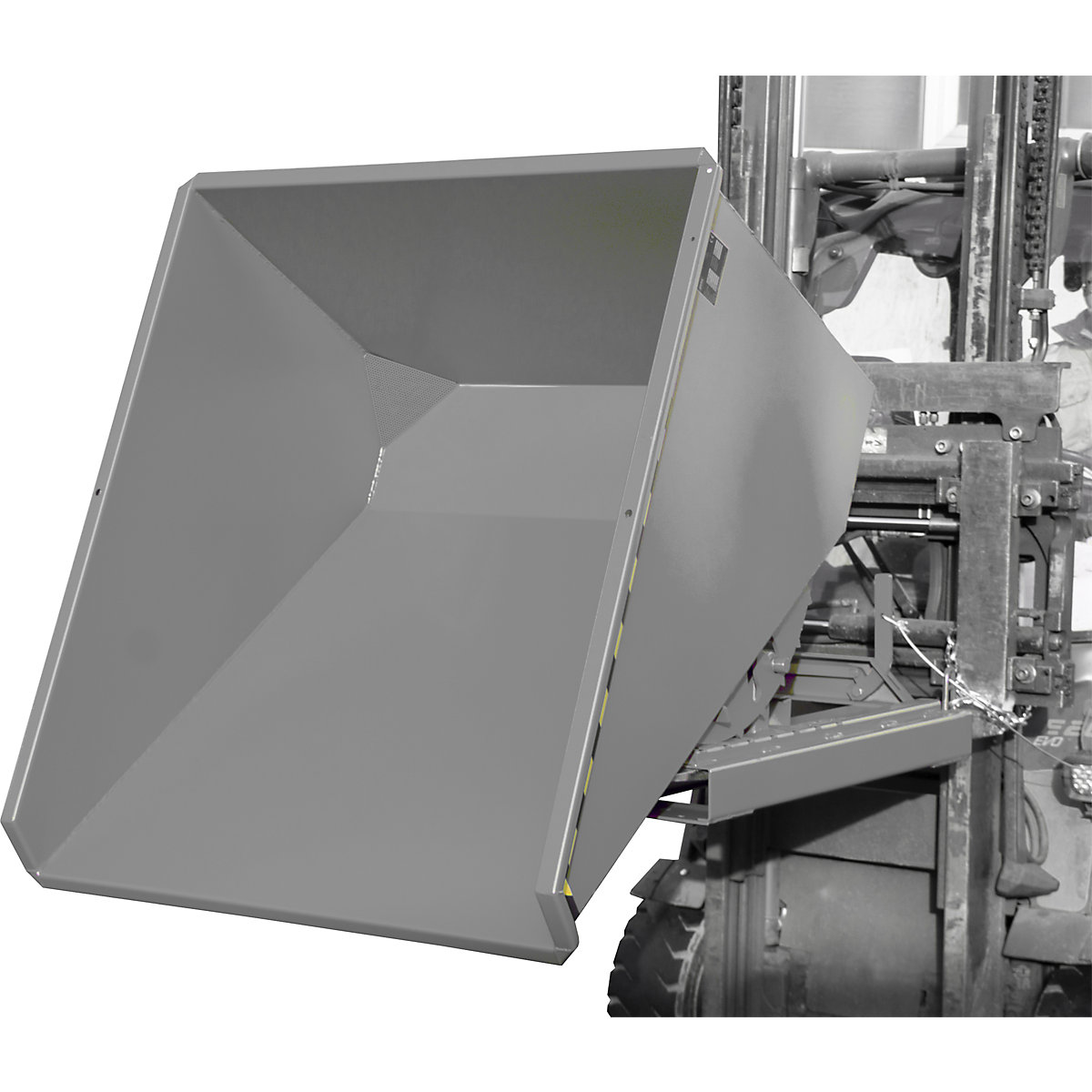 Recipiente para aparas EXPO-E – eurokraft pro (Imagem do produto 2)-1