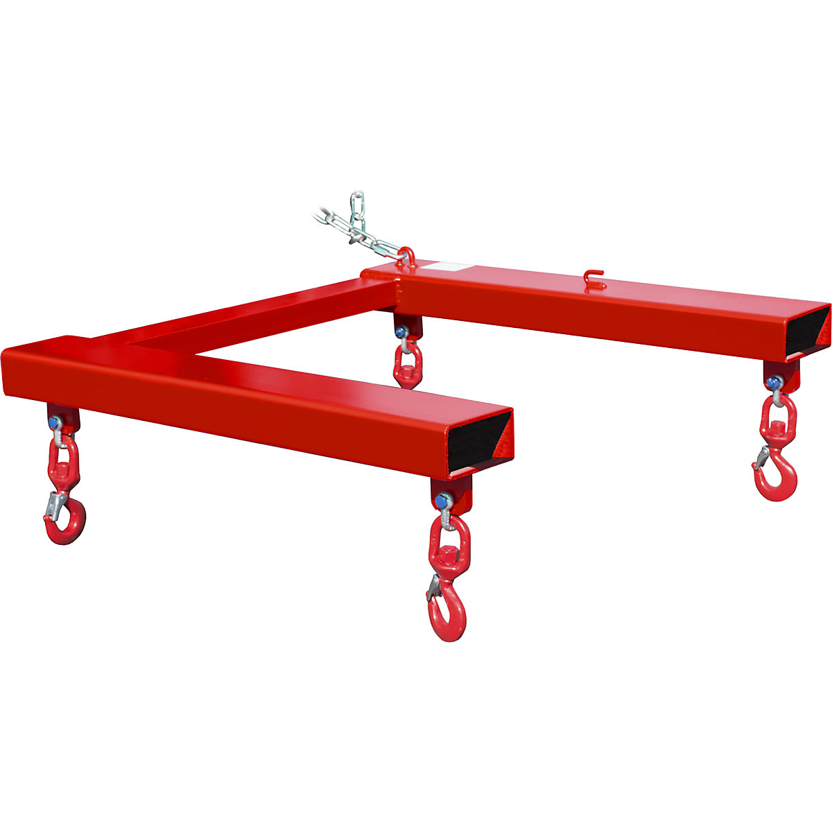 Travessa para Big-Bags – eurokraft pro, capacidade de carga 1250 kg, vermelho fogo RAL 3000-0