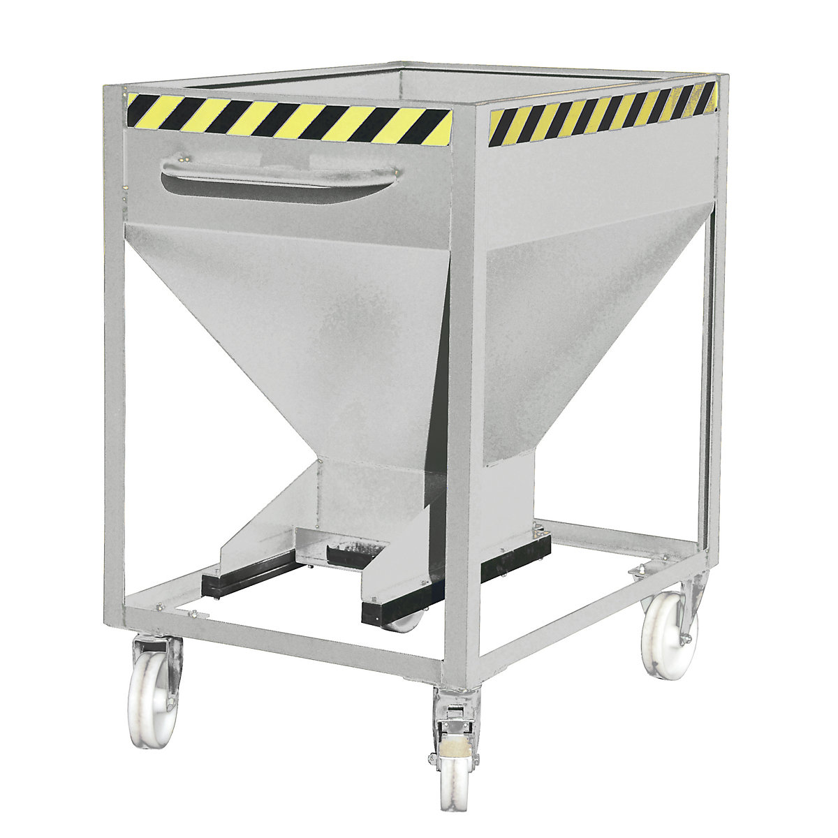 Recipiente silo, forma de funil – eurokraft pro