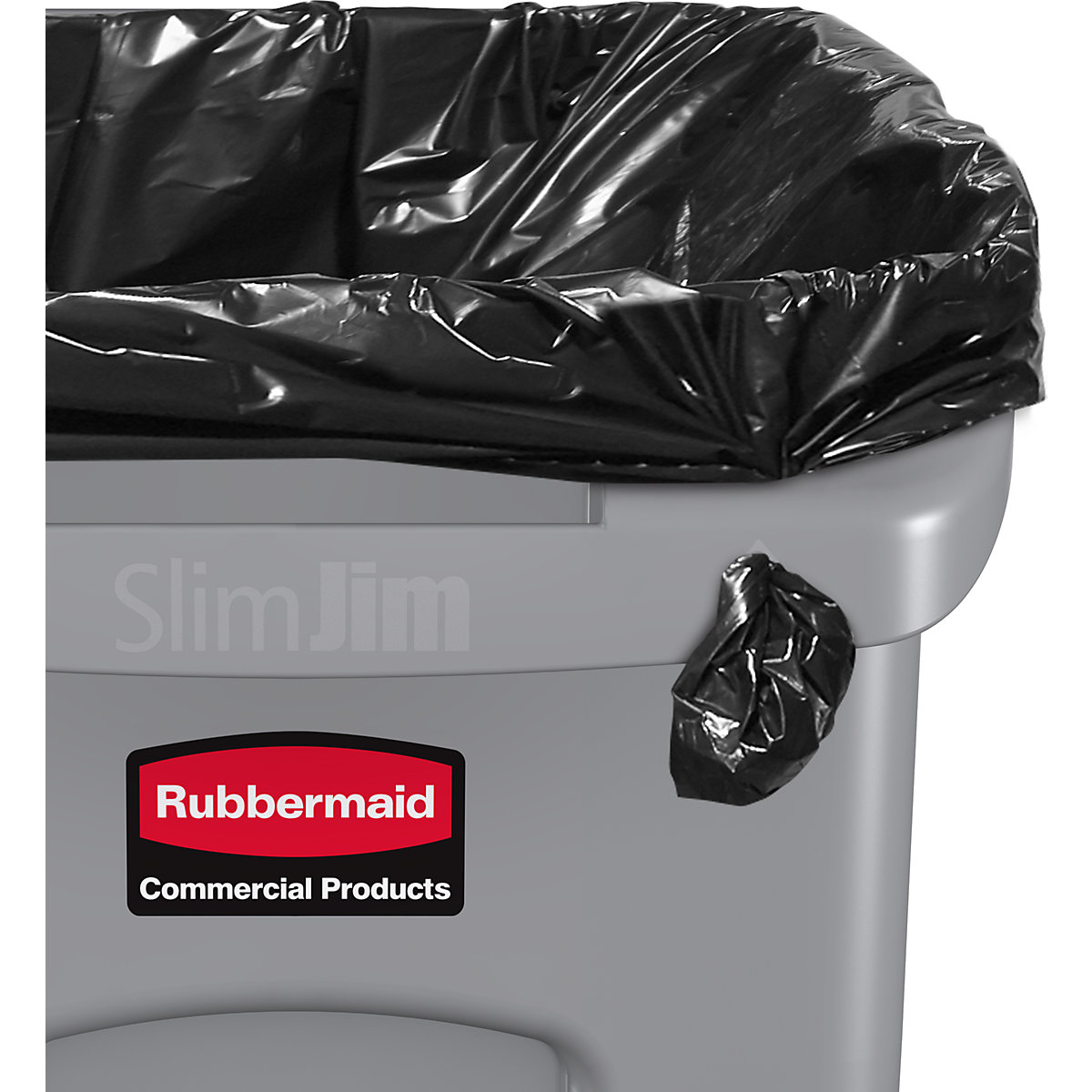 Coletor de materiais recicláveis/balde do lixo SLIM JIM® – Rubbermaid (Imagem do produto 7)-6