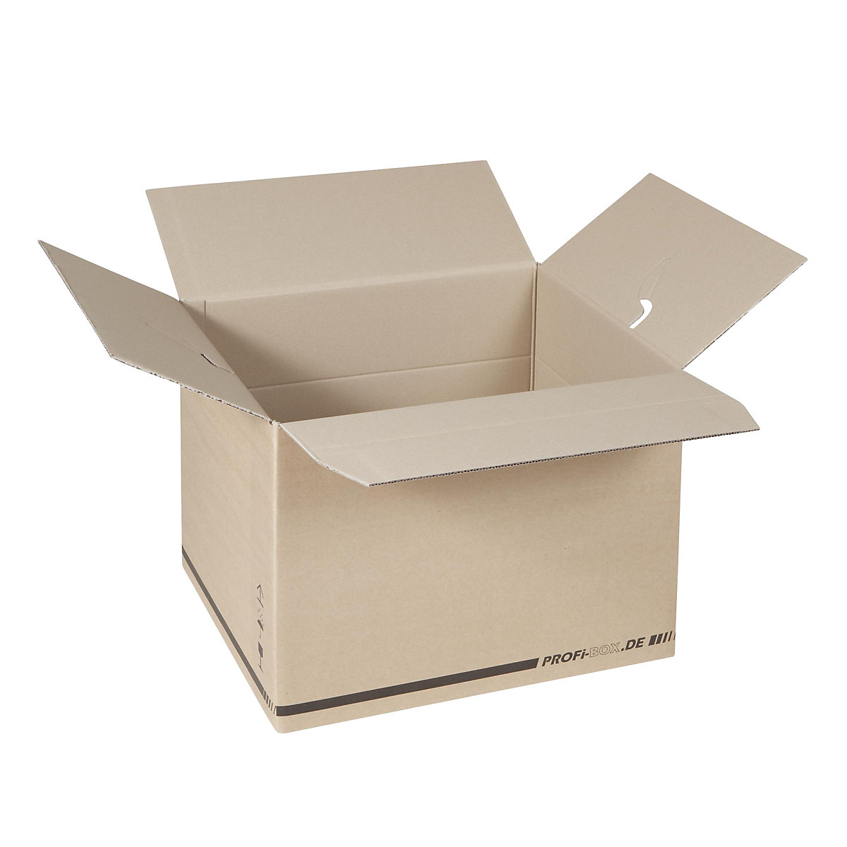 Cajas para uso profesional, de cartón ondulado de 2 capas, dimensiones interiores 476 x 376 x 340 mm, FEFCO 0216, UE 50 unid.-2