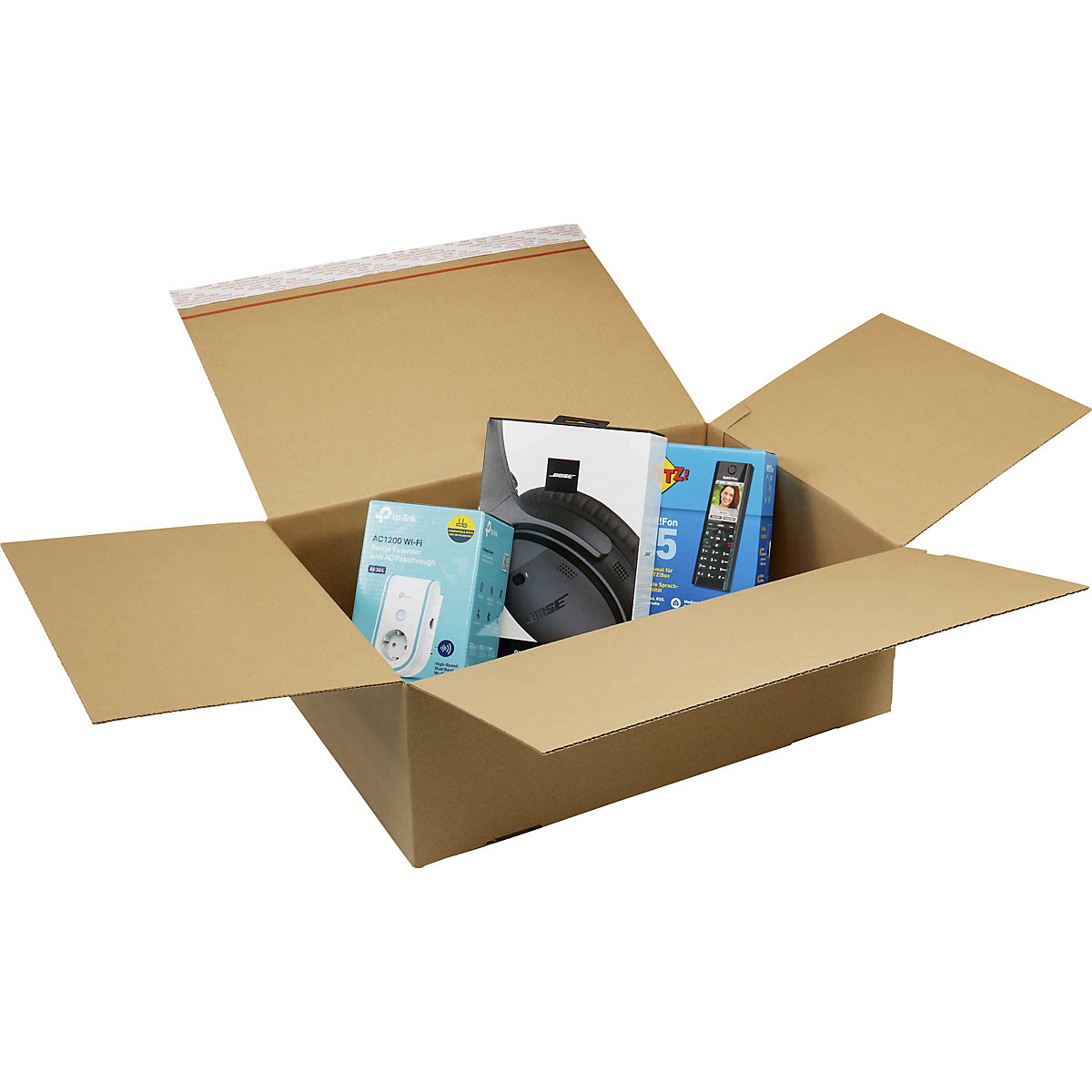 Self erecting cardboard box – ratioform economy (Product illustration 4)-3