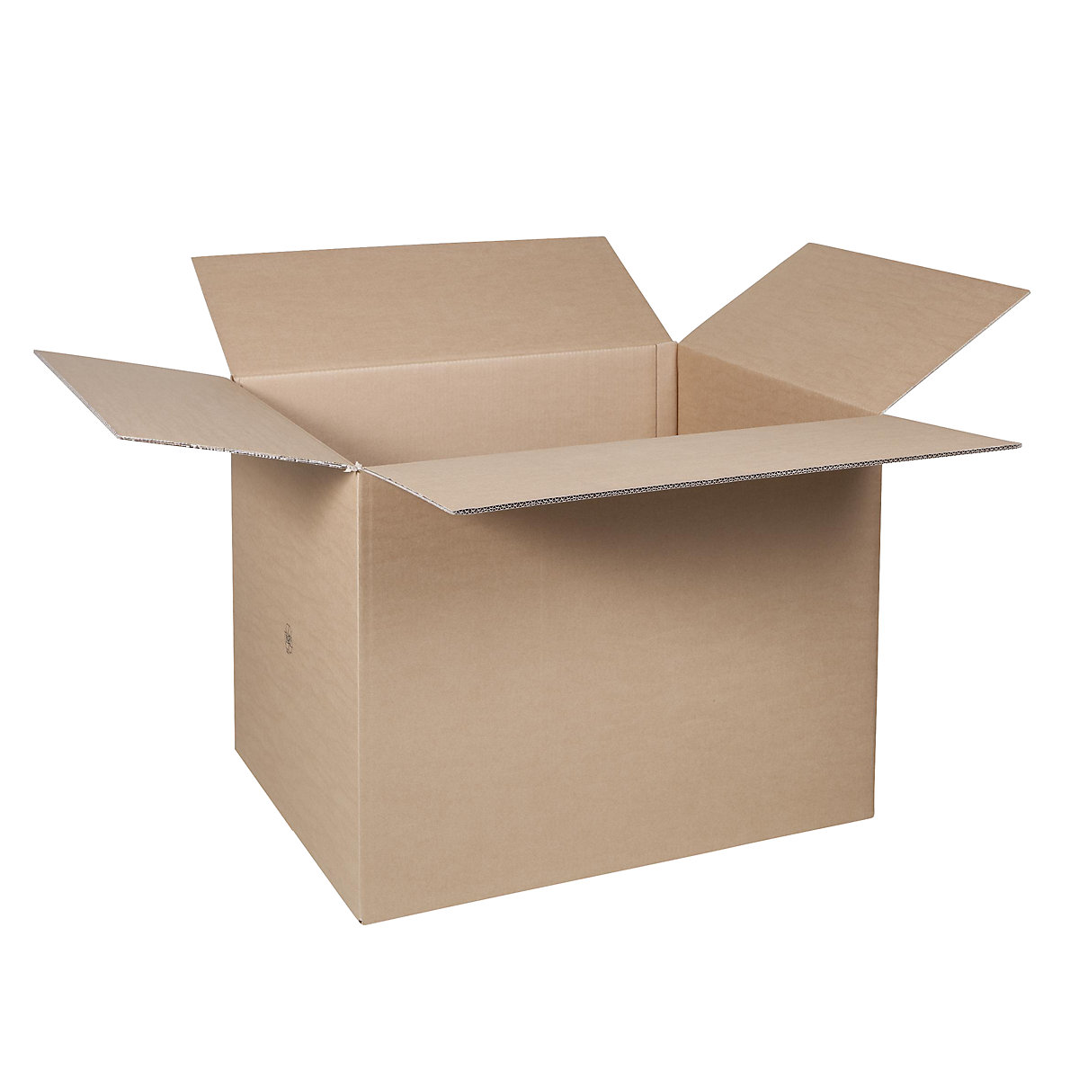 Folding cardboard box, FEFCO 0201, made of double fluted cardboard, internal dimensions 325 x 220 x 160 mm, pack of 50-16