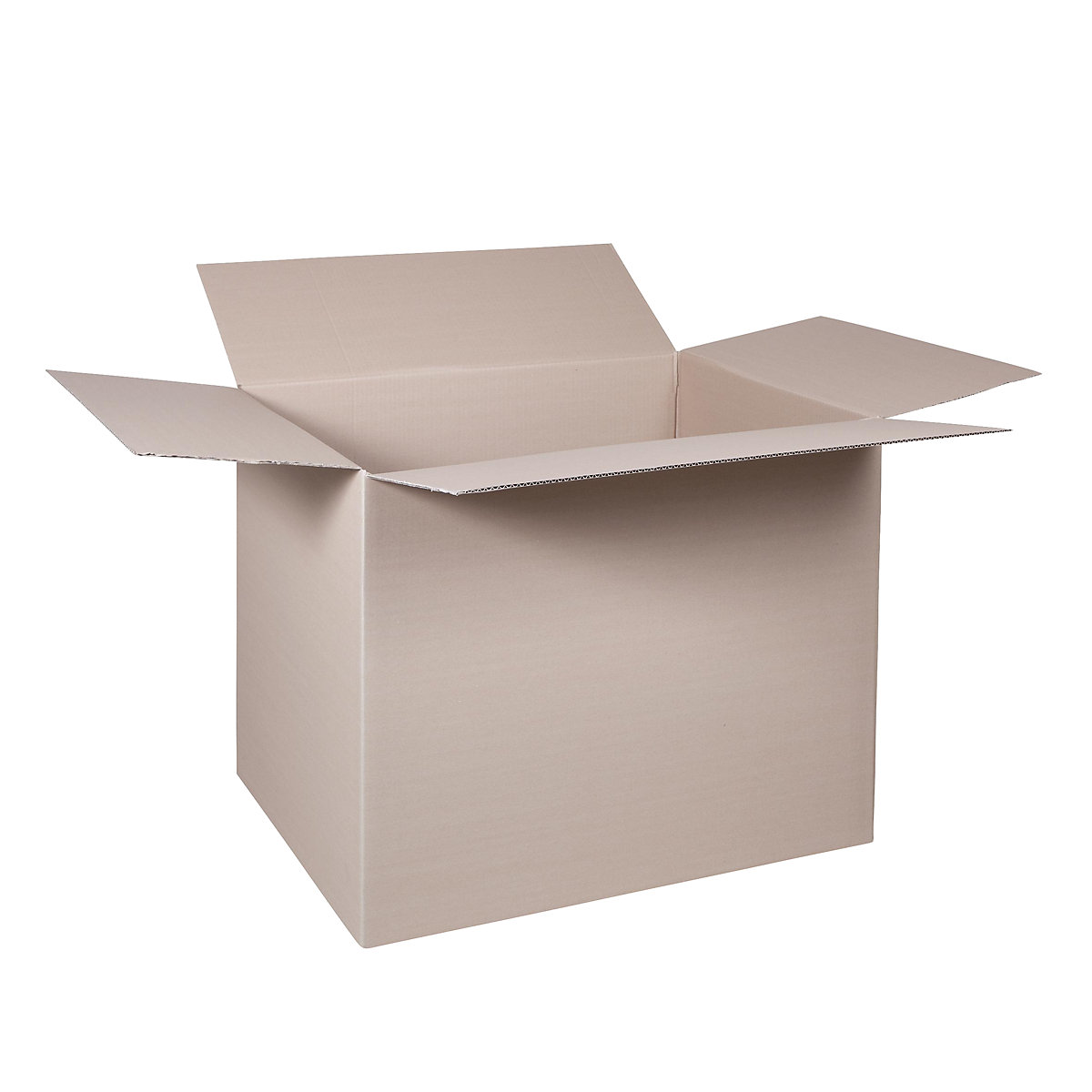 Folding cardboard box, FEFCO 0201, made of single fluted cardboard, internal dimensions 600 x 400 x 400 mm, pack of 50-2