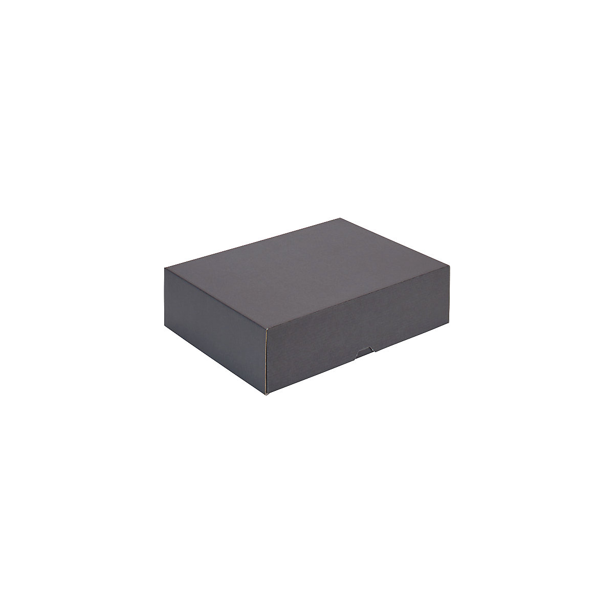 Boîte cloche, noir, dim. int. 301 x 213 x 80 mm, à partir de 12 pièces-1