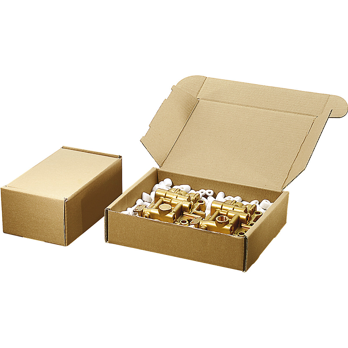 Boîtes en carton avec fermeture par encoche, FEFCO 0427