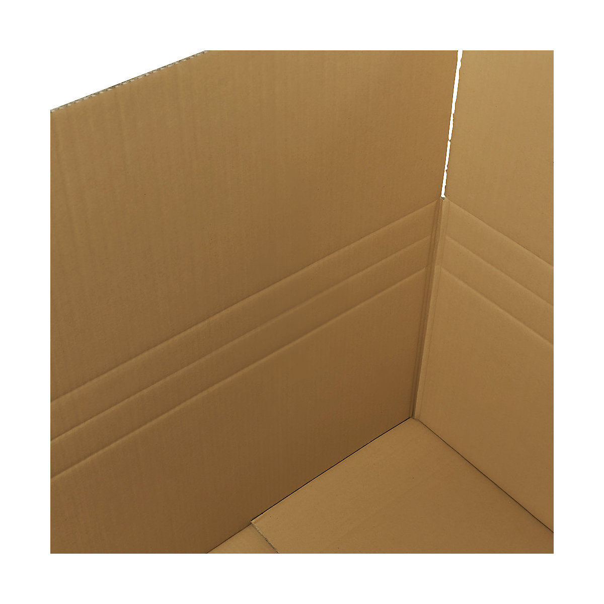 Caisse pliante en carton ondulé (Illustration du produit 2)-1