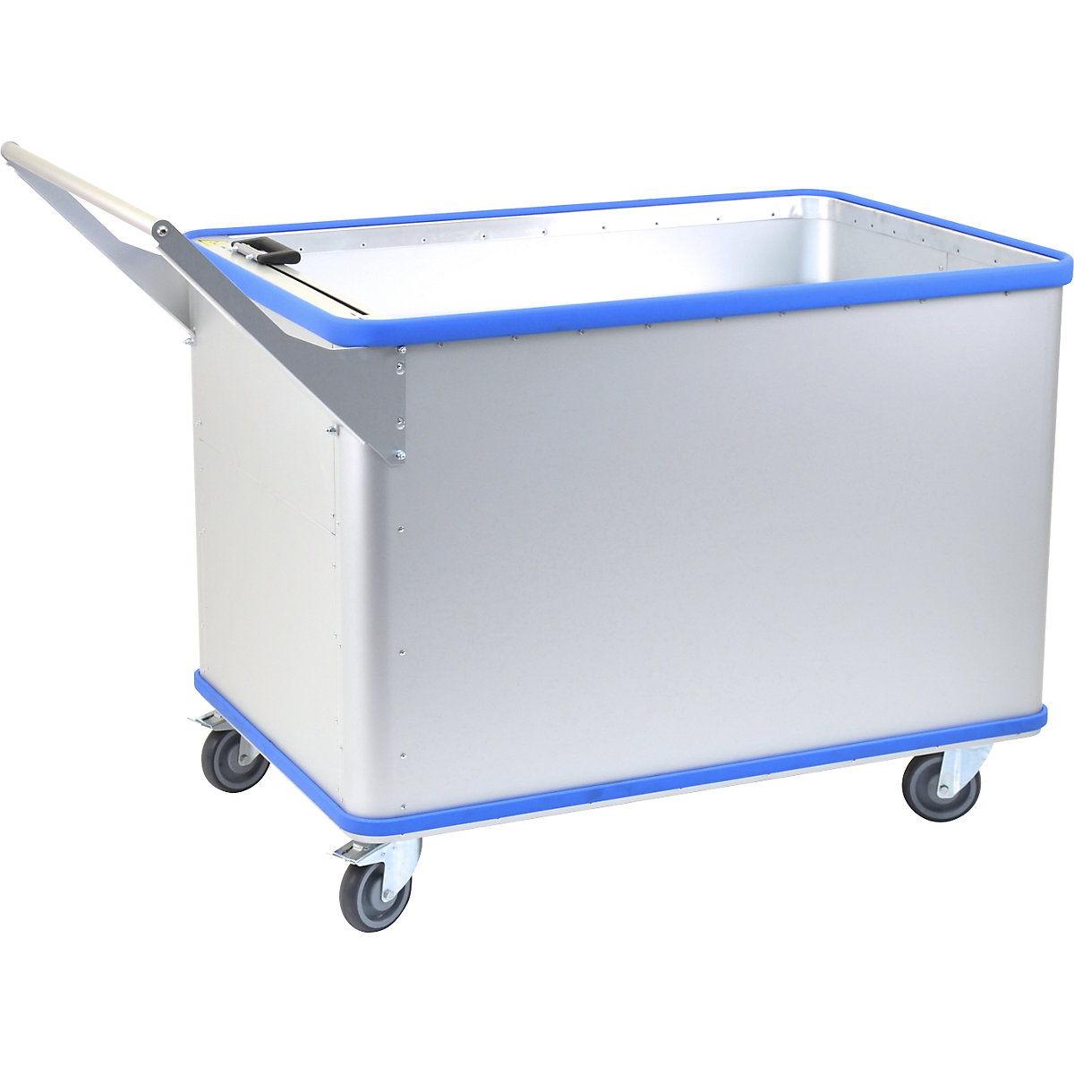 Carrello a pianale mobile, spinta elastica regolabile – Gmöhling (Foto prodotto 2)-1
