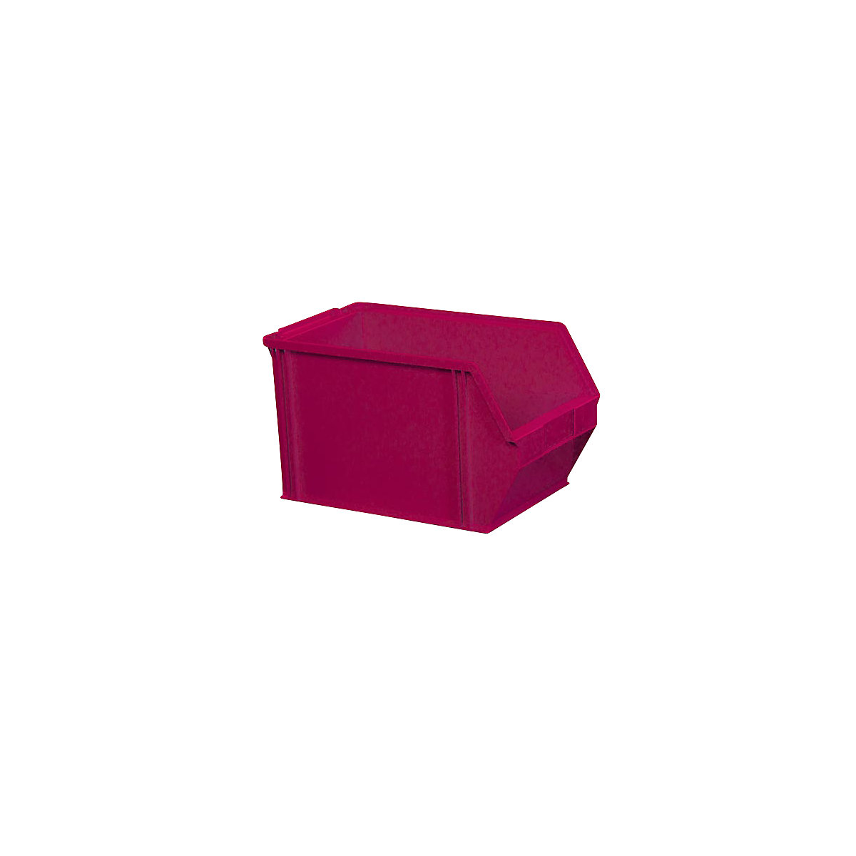 Cassettina in polistirene, lunghezza 350 mm, largh. x alt. 200 x 200 mm, conf. da 12 pz., rosso-0