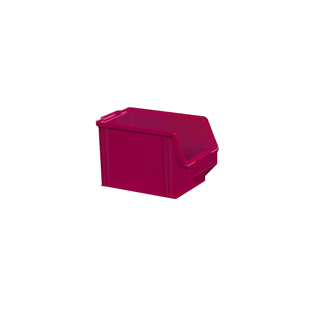 Cassettina in polistirene, lunghezza 230 mm, largh. x alt. 146 x 150 mm, conf. da 40 pz., rosso-0