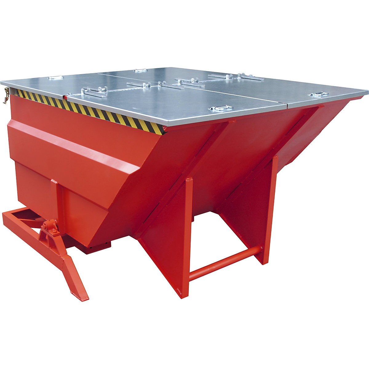 Contenitore ribaltabile XXL con ausilio di sollevamento – eurokraft pro (Foto prodotto 2)-1