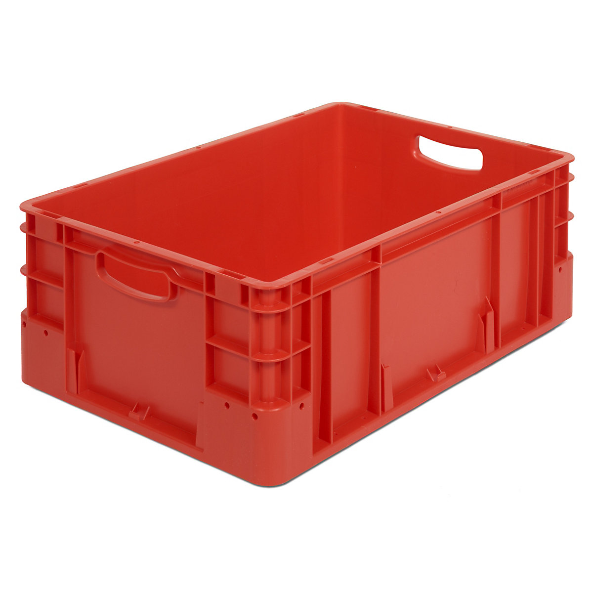 Contenitore per l'industria, capacità 40 l, lungh. x largh. x alt. 600 x 400 x 220 mm, conf. da 4 pz., rosso-0
