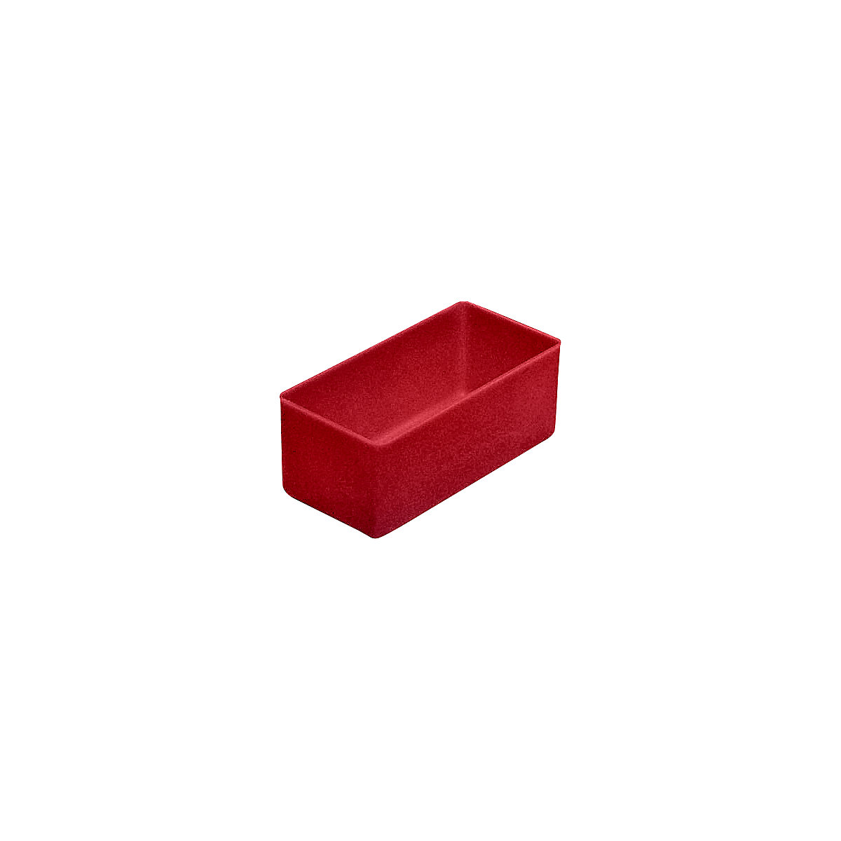 Vaschetta, altezza 40 mm, rosso, lungh. x largh. 99x49 mm, conf. da 50 pezzi-0