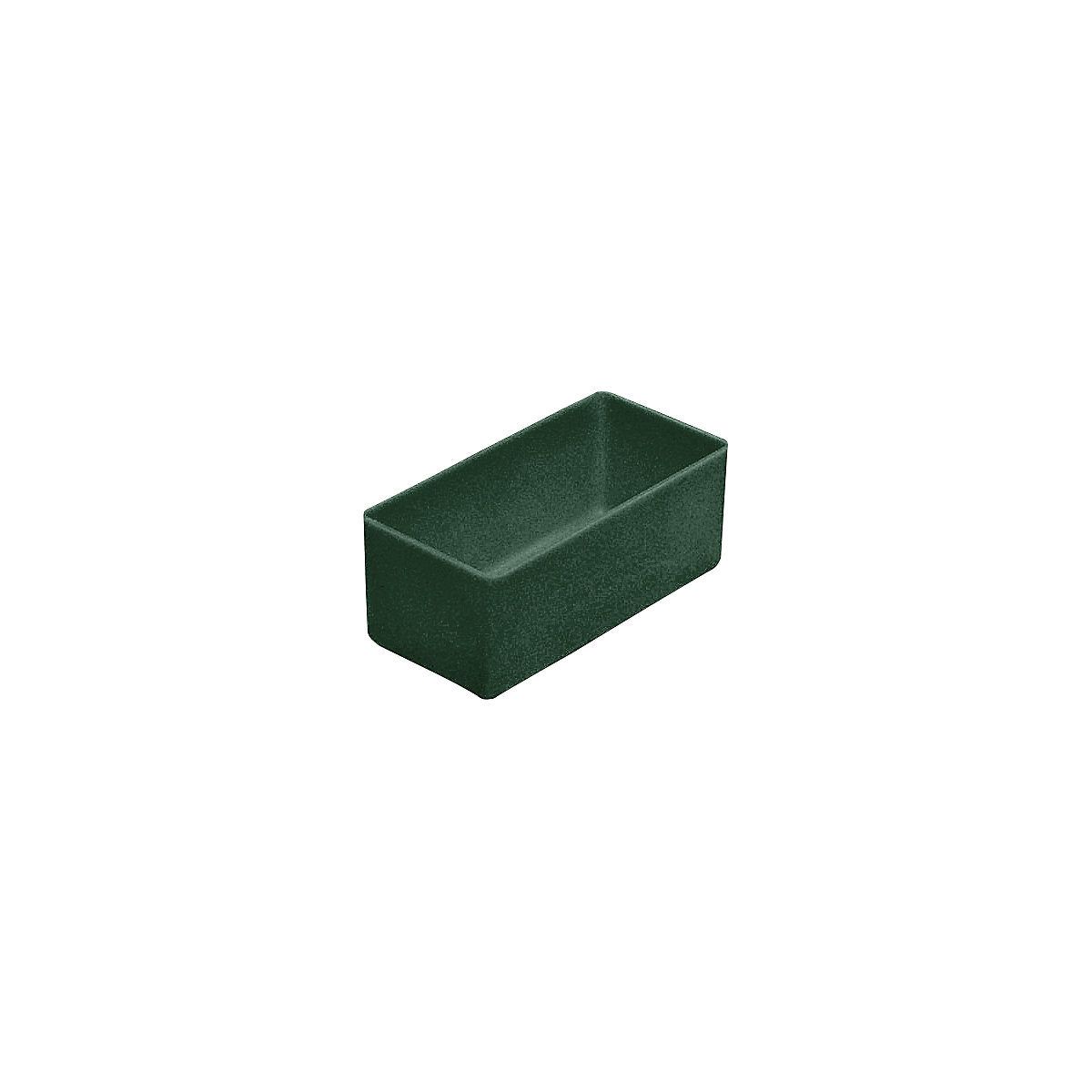 Vaschetta, altezza 40 mm, verde, lungh. x largh. 99x49 mm, conf. da 50 pezzi-0