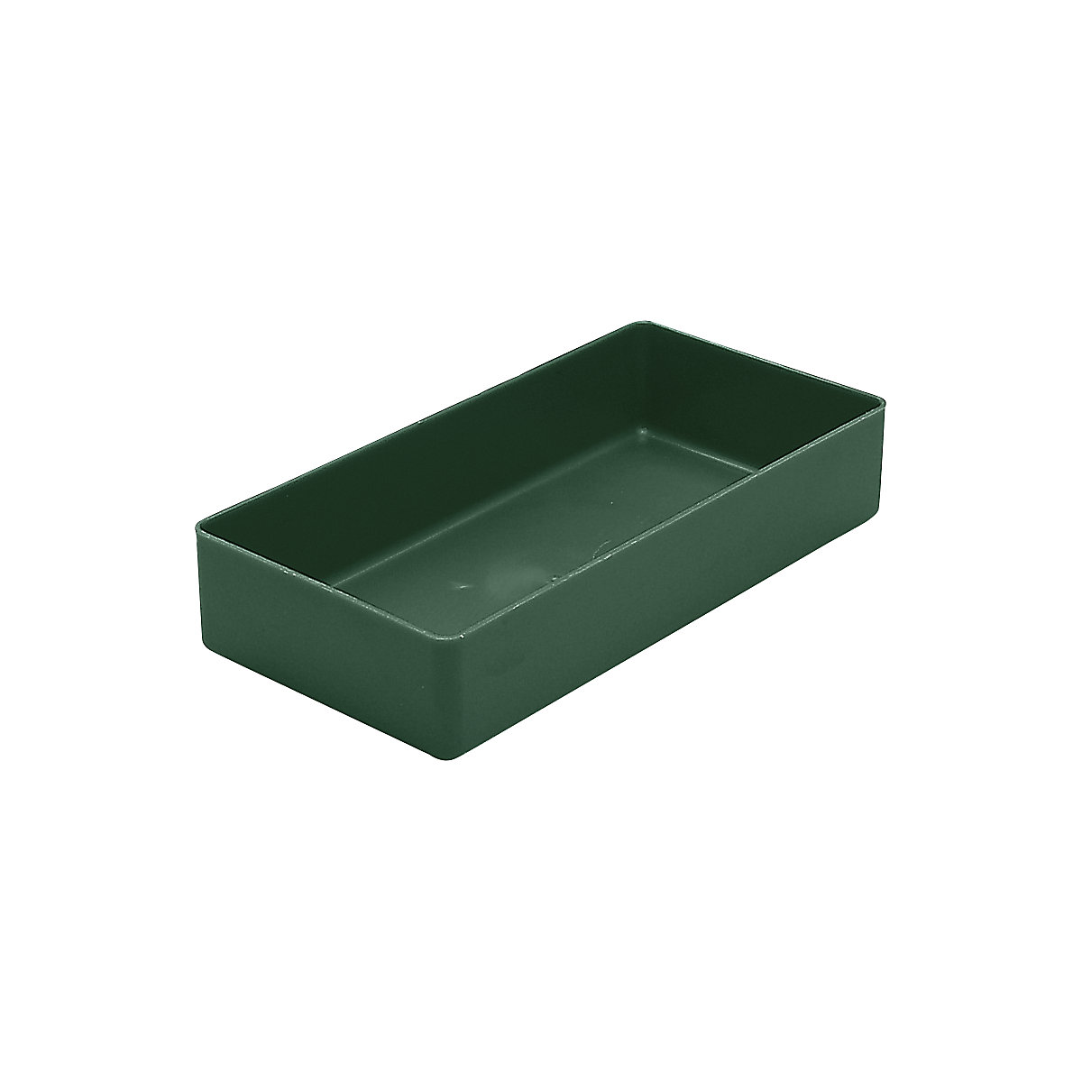Vaschetta, altezza 40 mm, verde, lungh. x largh. 198x99 mm, conf. da 50 pezzi-0