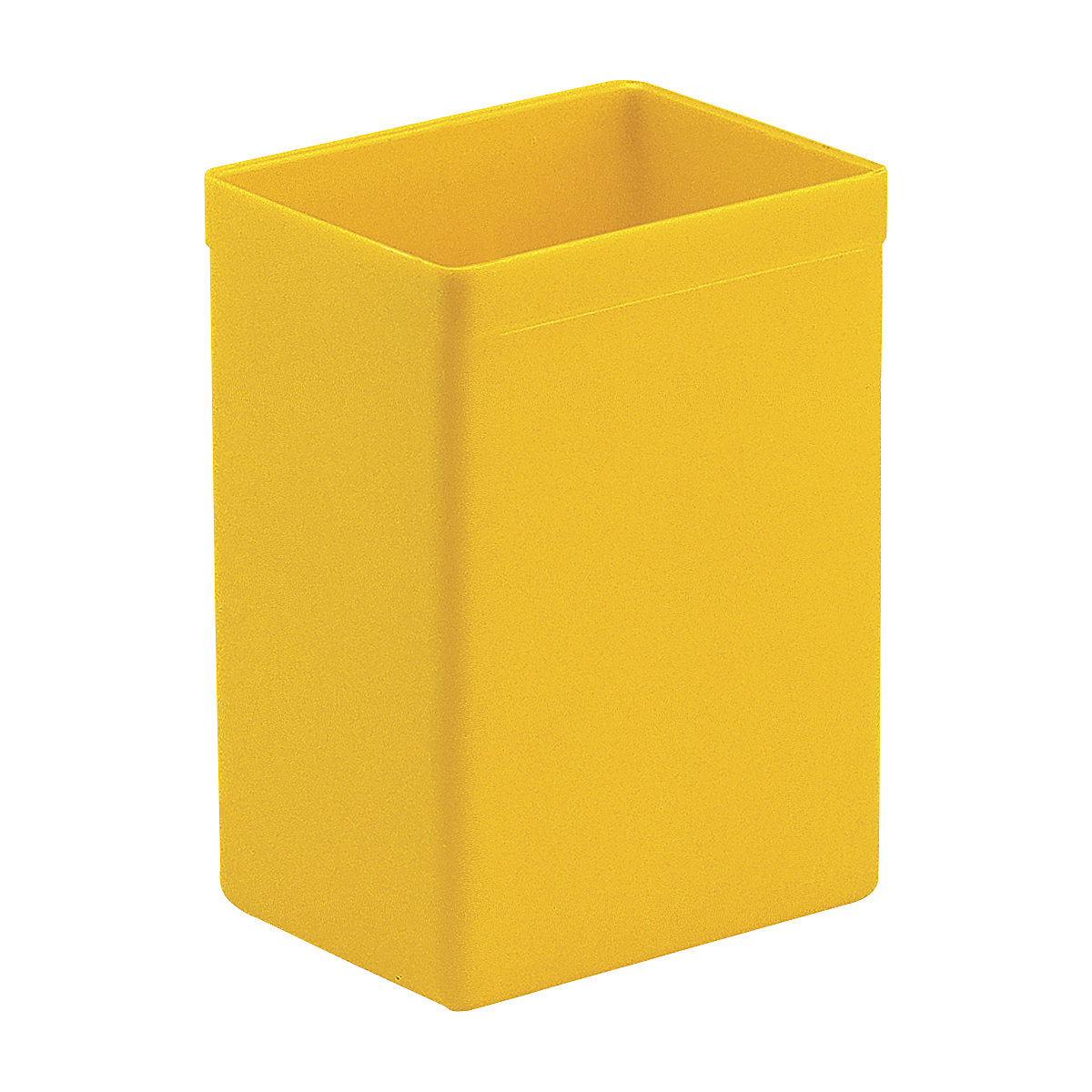 Vaschetta, altezza 120 mm, giallo, lungh. x largh. 86x73 mm, conf. da 15 pz.-0