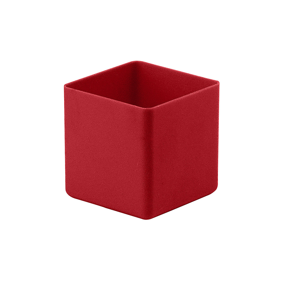 Vaschetta, altezza 70 mm, rosso, lungh. x largh. 74x74 mm, conf. da 50 pz.-0