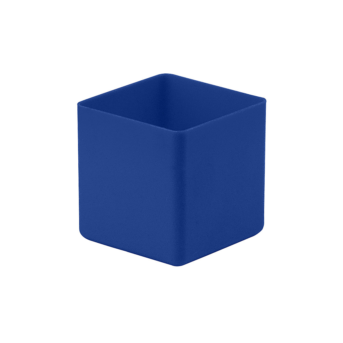 Vaschetta, altezza 70 mm, blu, lungh. x largh. 74x74 mm, conf. da 50 pz.-0
