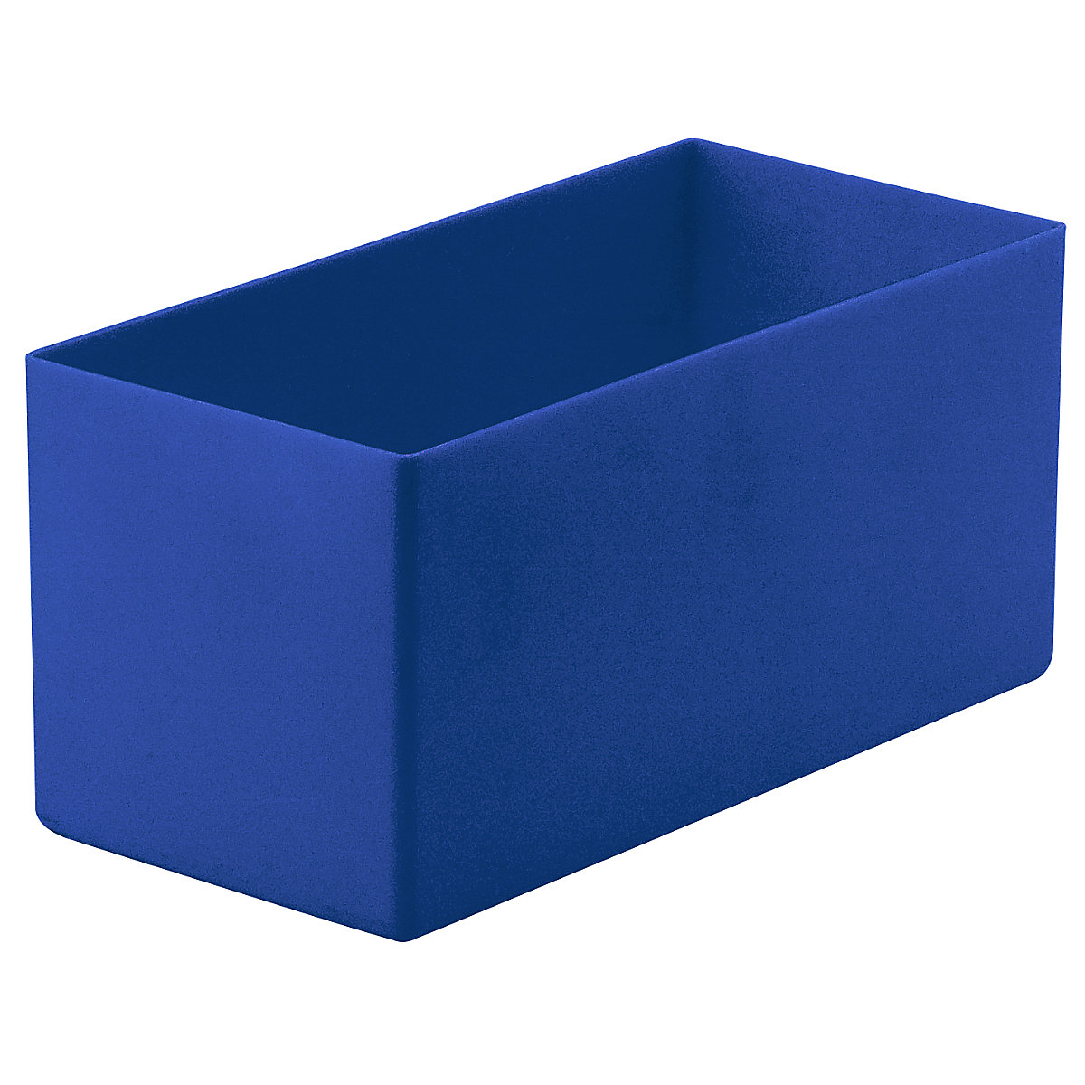 Vaschetta, altezza 90 mm, blu, lungh. x largh. 198x99 mm, conf. da 50 pz.-0