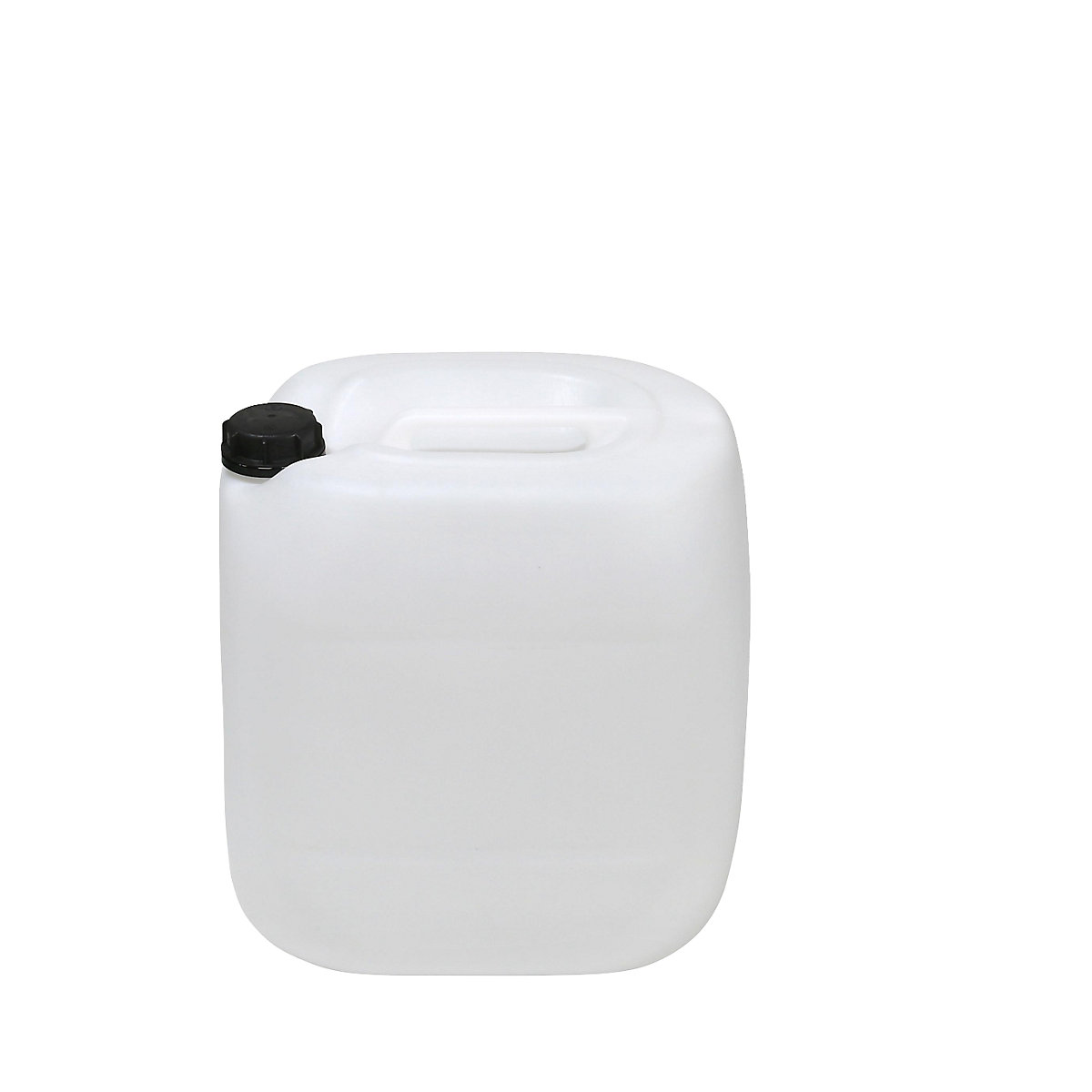 Tanica in polietilene, capacità 30 l, lungh. x largh. x alt. 380 x 280 x 400 mm, bianco naturale, a partire da 5 pezzi-0