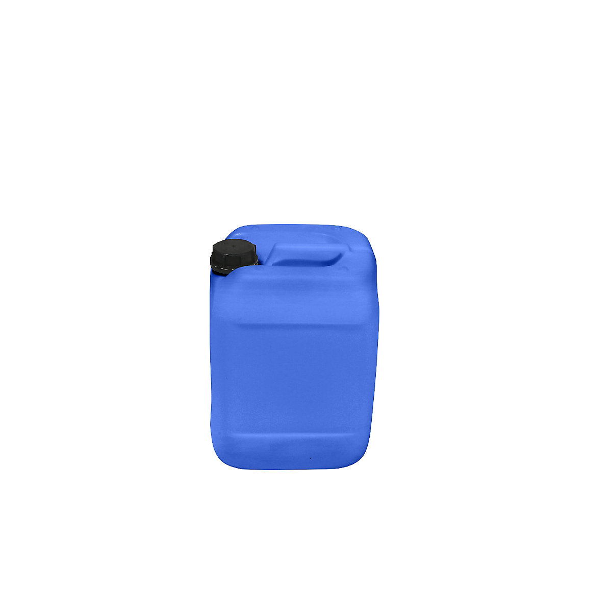 Tanica in polietilene, capacità 10 l, lungh. x largh. x alt. 230 x 196 x 310 mm, blu, a partire da 5 pezzi-0