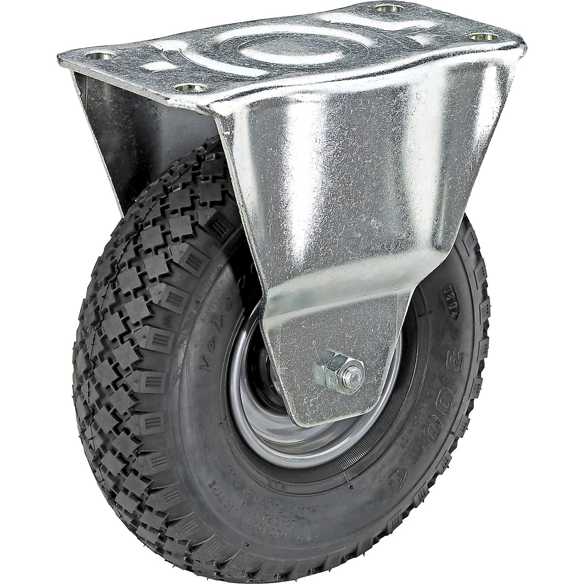 Pneumatic tyre, sheet steel rim