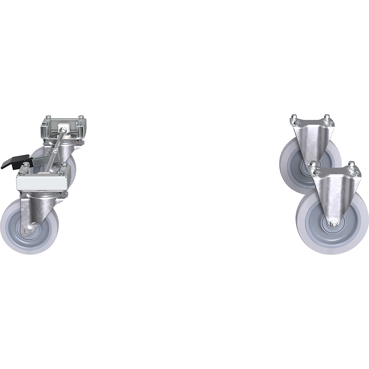 Centre stop castor set (Product illustration 2)-1