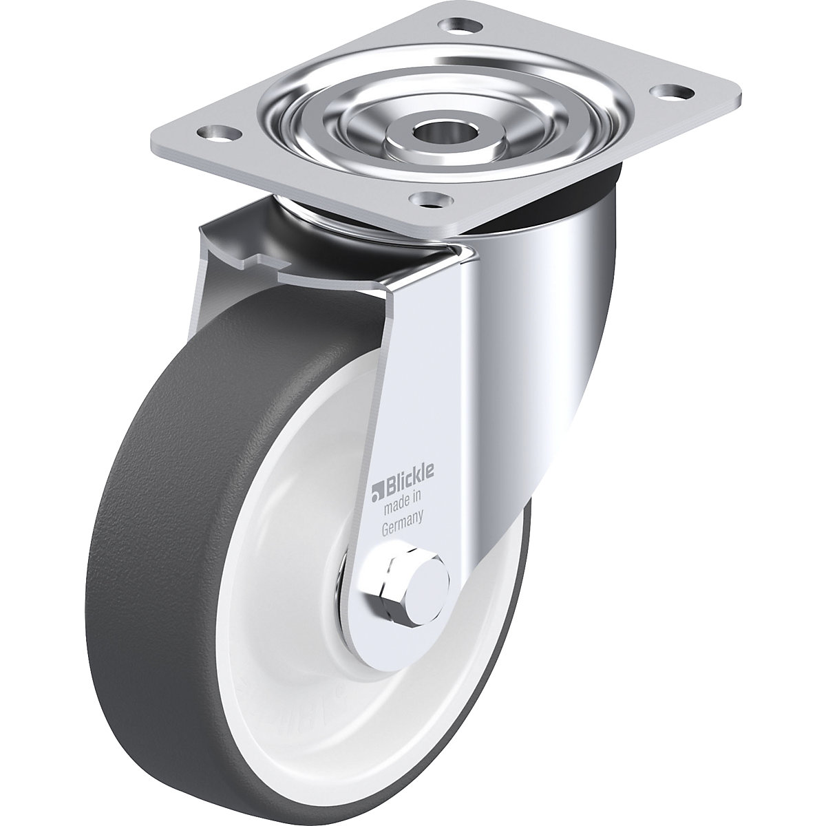 L-POTH sheet steel swivel castor – Blickle