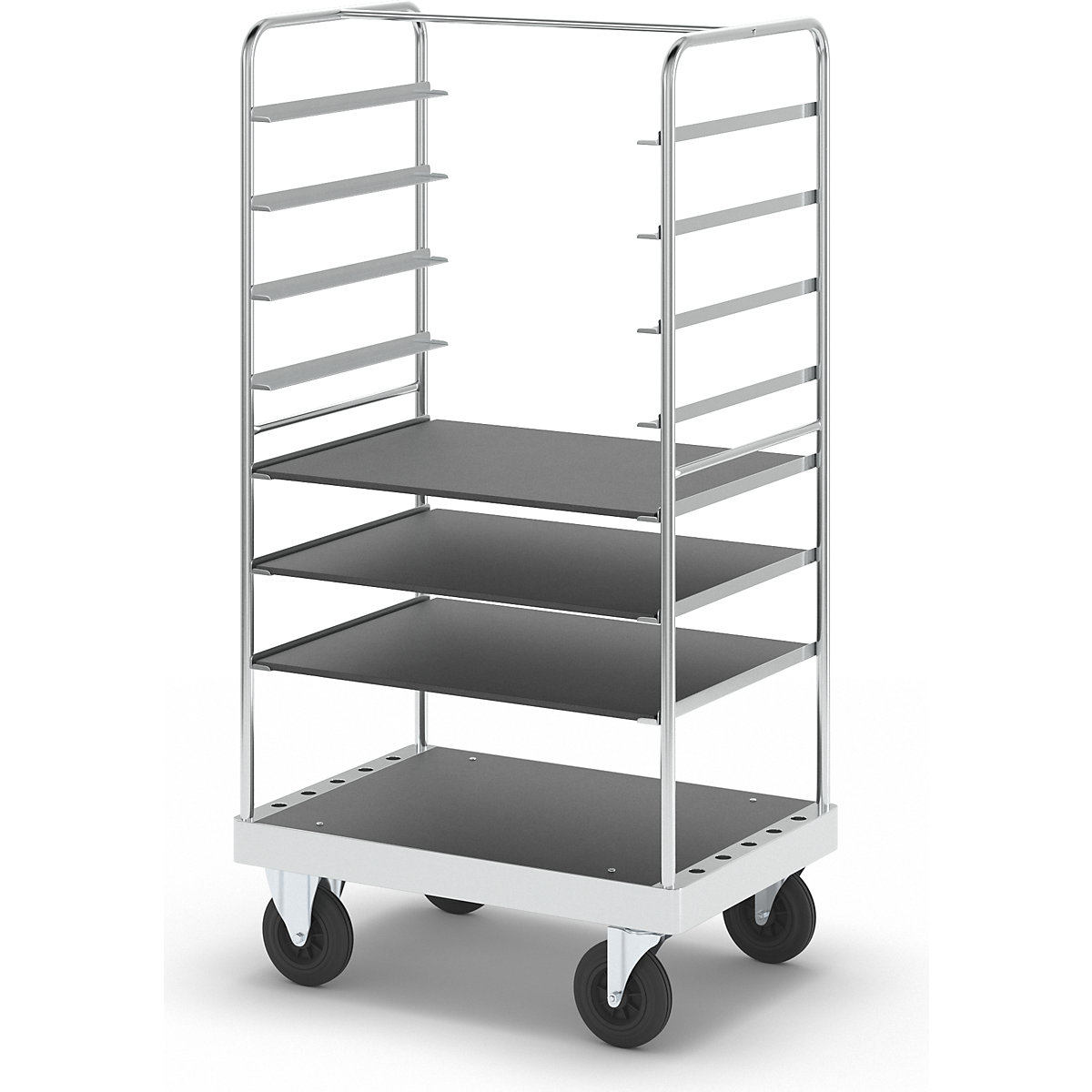 Multi-chariot à tablettes galvanisé – Kongamek (Illustration du produit 12)-11