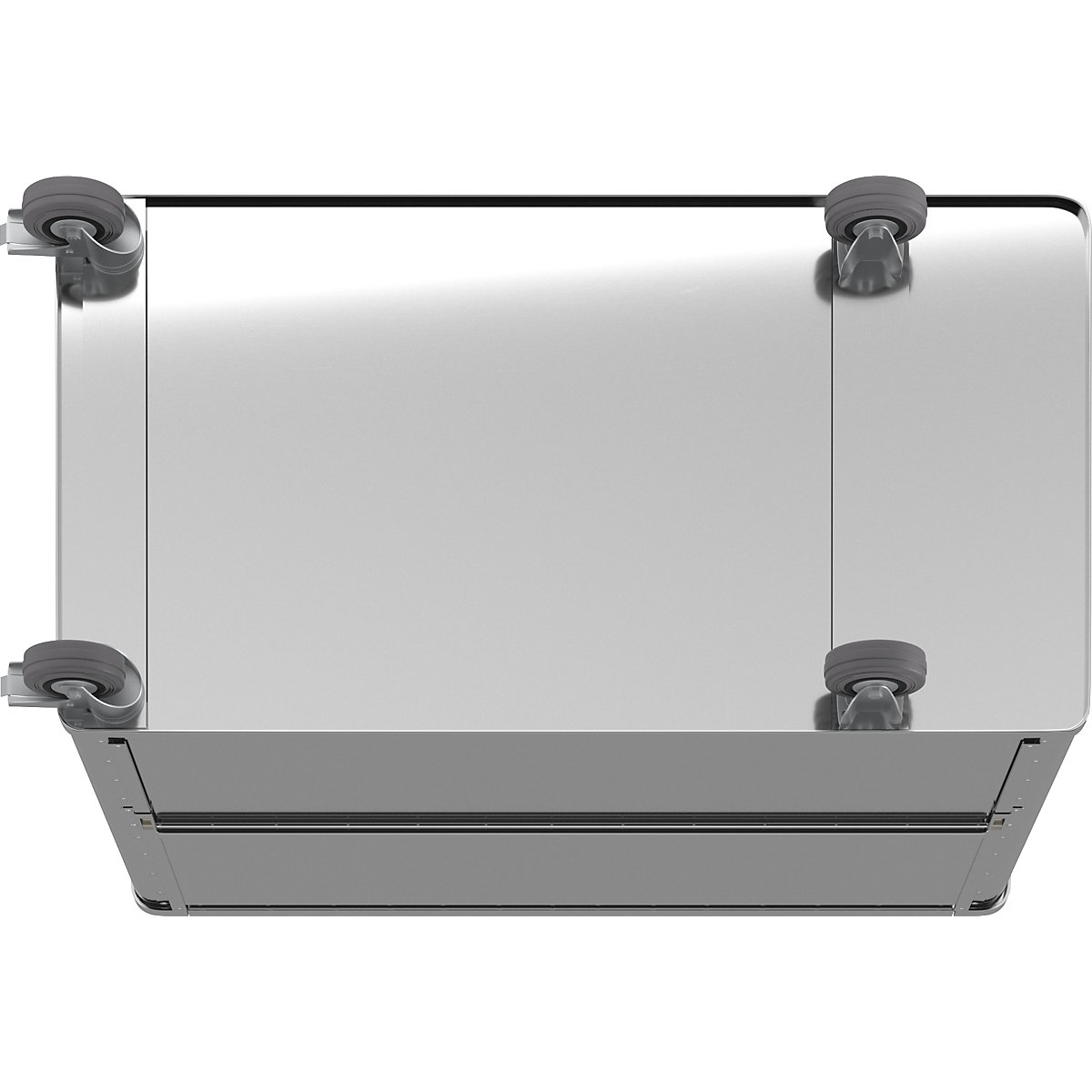 Chariot-caisse en aluminium à panneau latéral abaissable – Gmöhling (Illustration du produit 17)-16