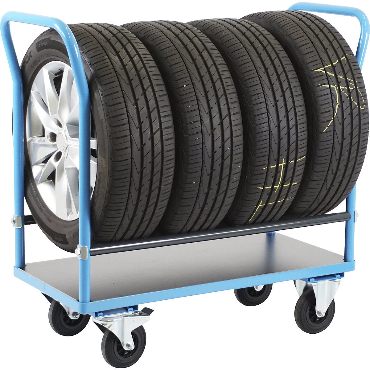 Chariot de manutention de pneus – eurokraft pro (Illustration du produit 5)-4