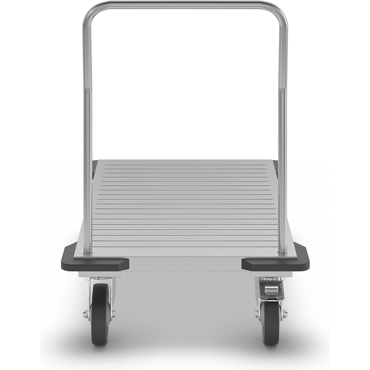 Chariot plate-forme en inox – eurokraft pro (Illustration du produit 2)-1