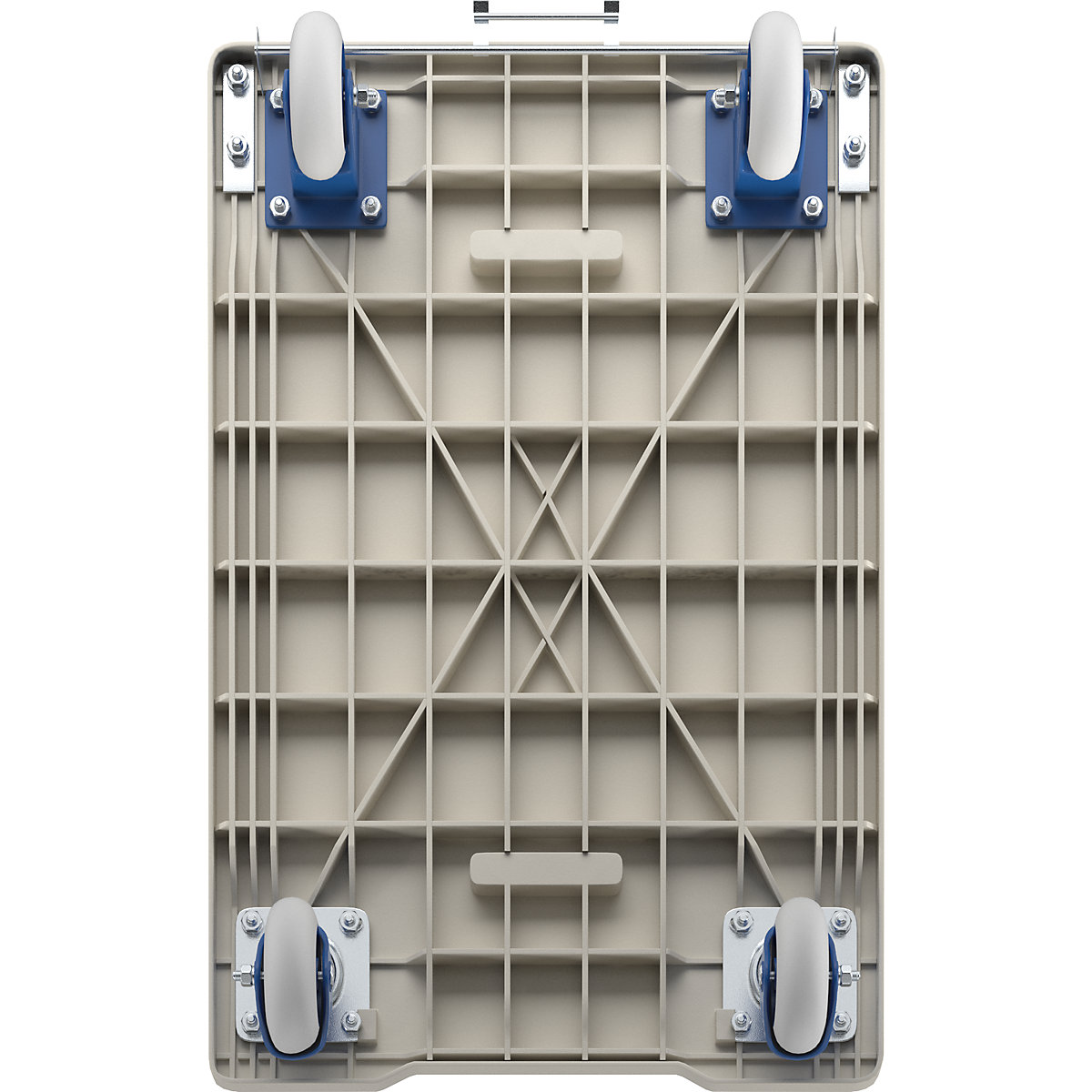 Chariot plate-forme en plastique – PRESTAR (Illustration du produit 2)-1