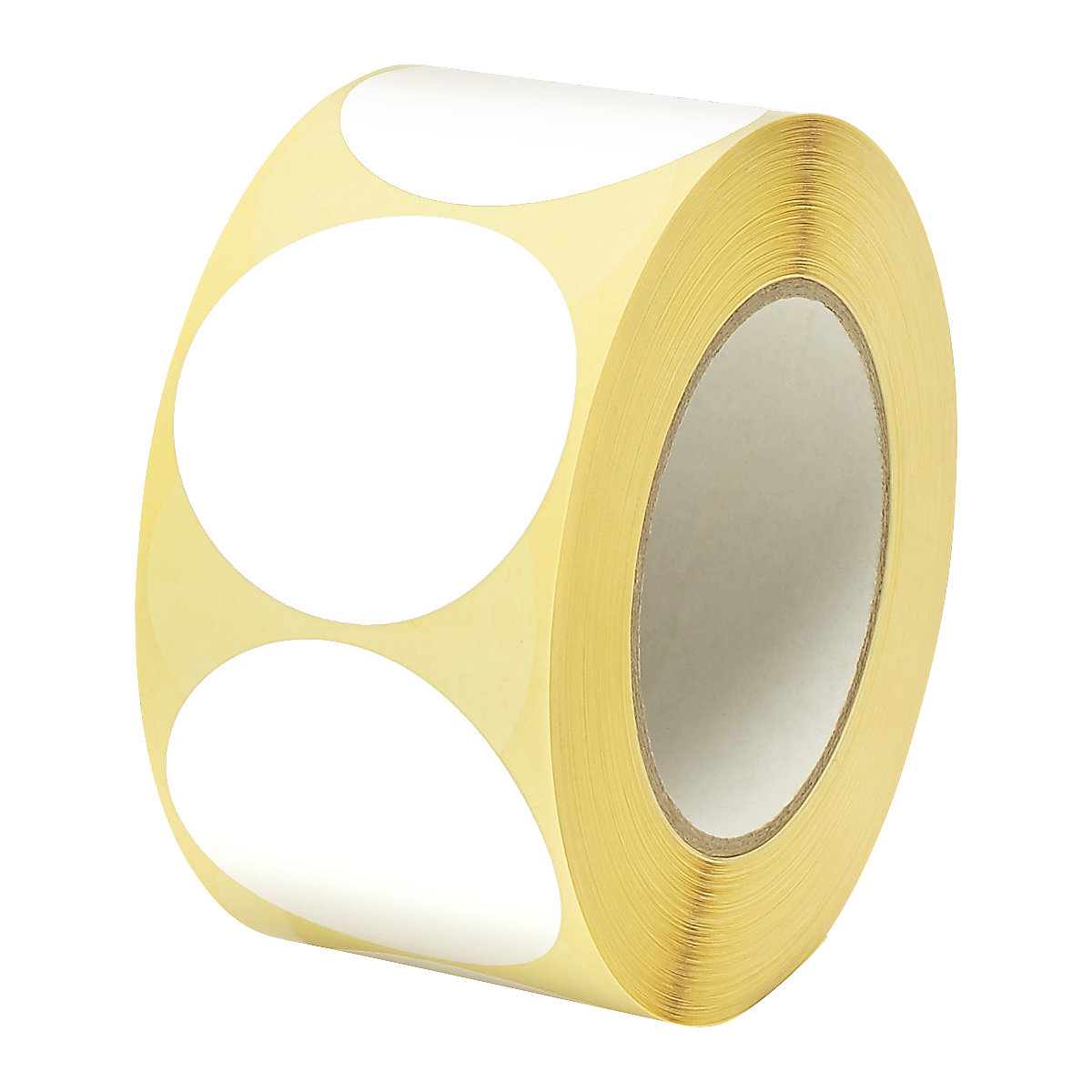 Contrassegni segnaletici – ratioform, Ø 60 mm, 1000 pz. per rotolo, bianco-3