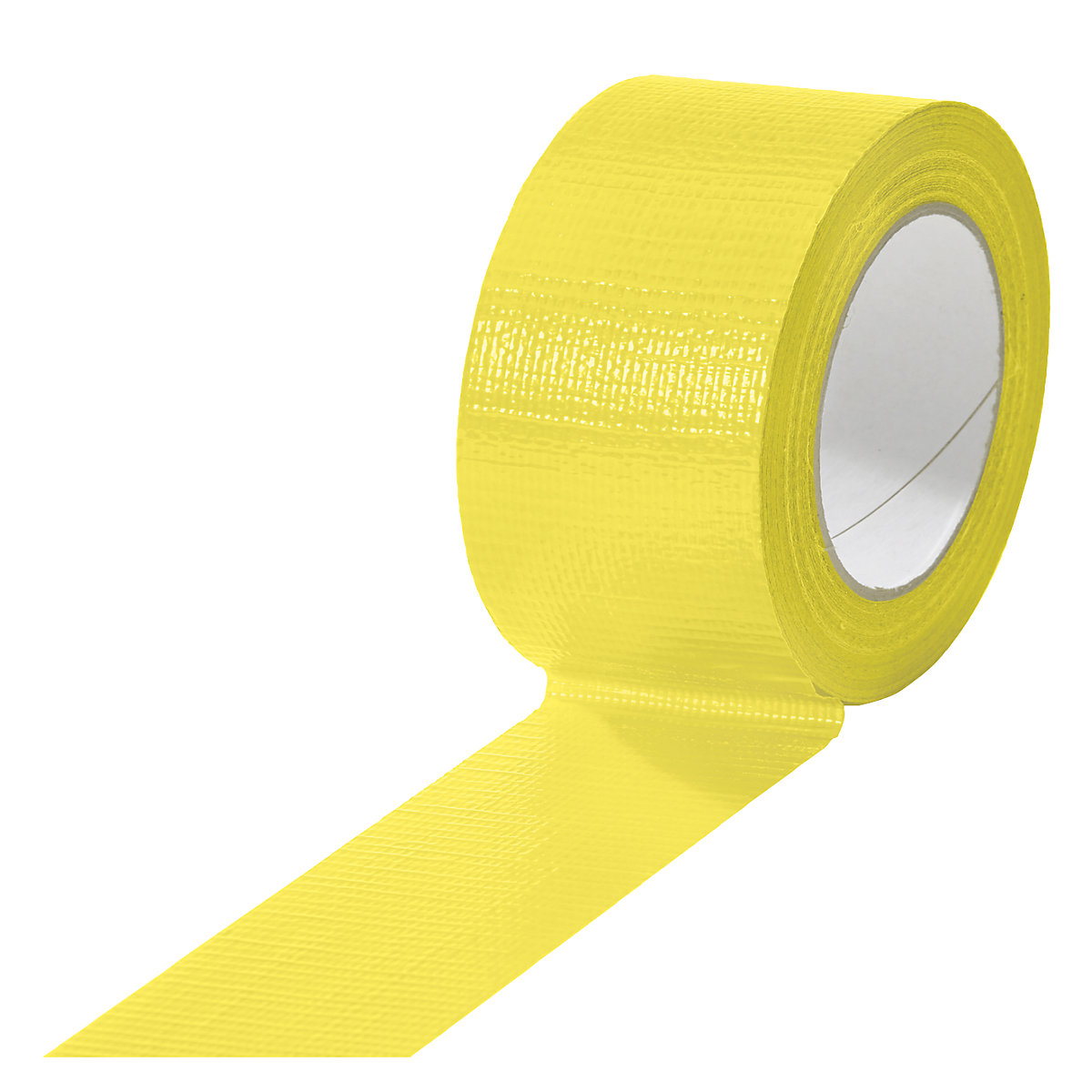 Nastro in tessuto, in diversi colori, conf. da 18 rotoli, giallo, larghezza nastro 50 mm-4