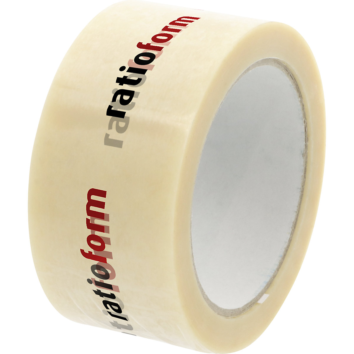 Nastro adesivo in PVC, stampa personalizzata, conf. da 36 rotoli, stampa a 2 colori, trasparente-0