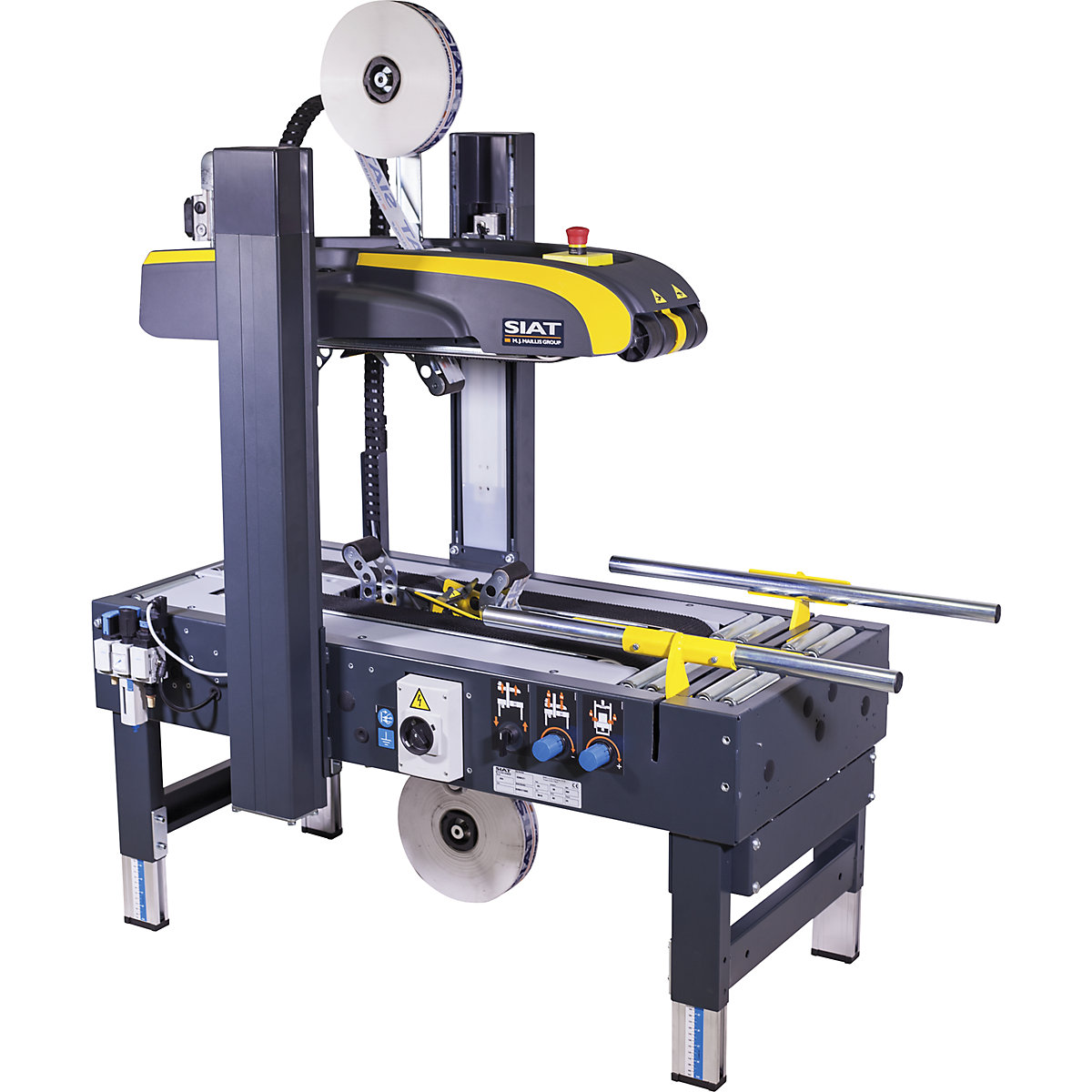 Sigillatrice di cartoni Smart, per rotoli con Ø 410 mm, lungh. x largh. x alt. 1240 x 740 x 1275 – 2025 mm-0
