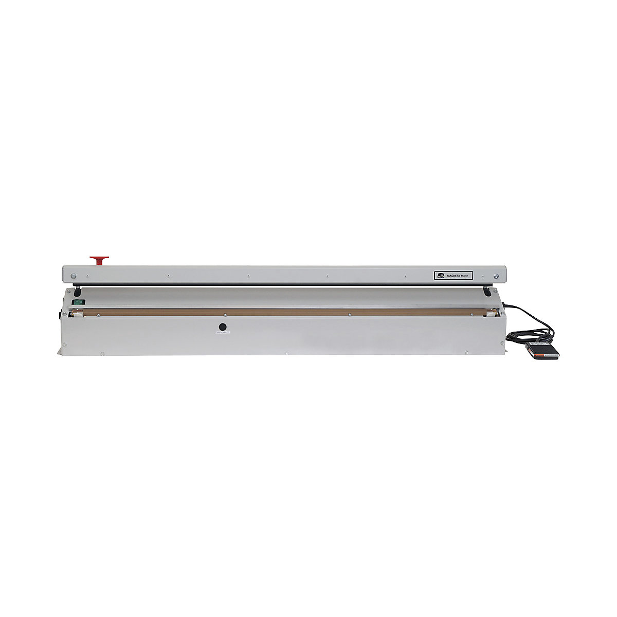 Apparecchio da tavolo per saldatura pellicola MAGNETA – ratioform, versione industriale con pedale, saldatura lungh. x largh. 1020 x 5 mm-0