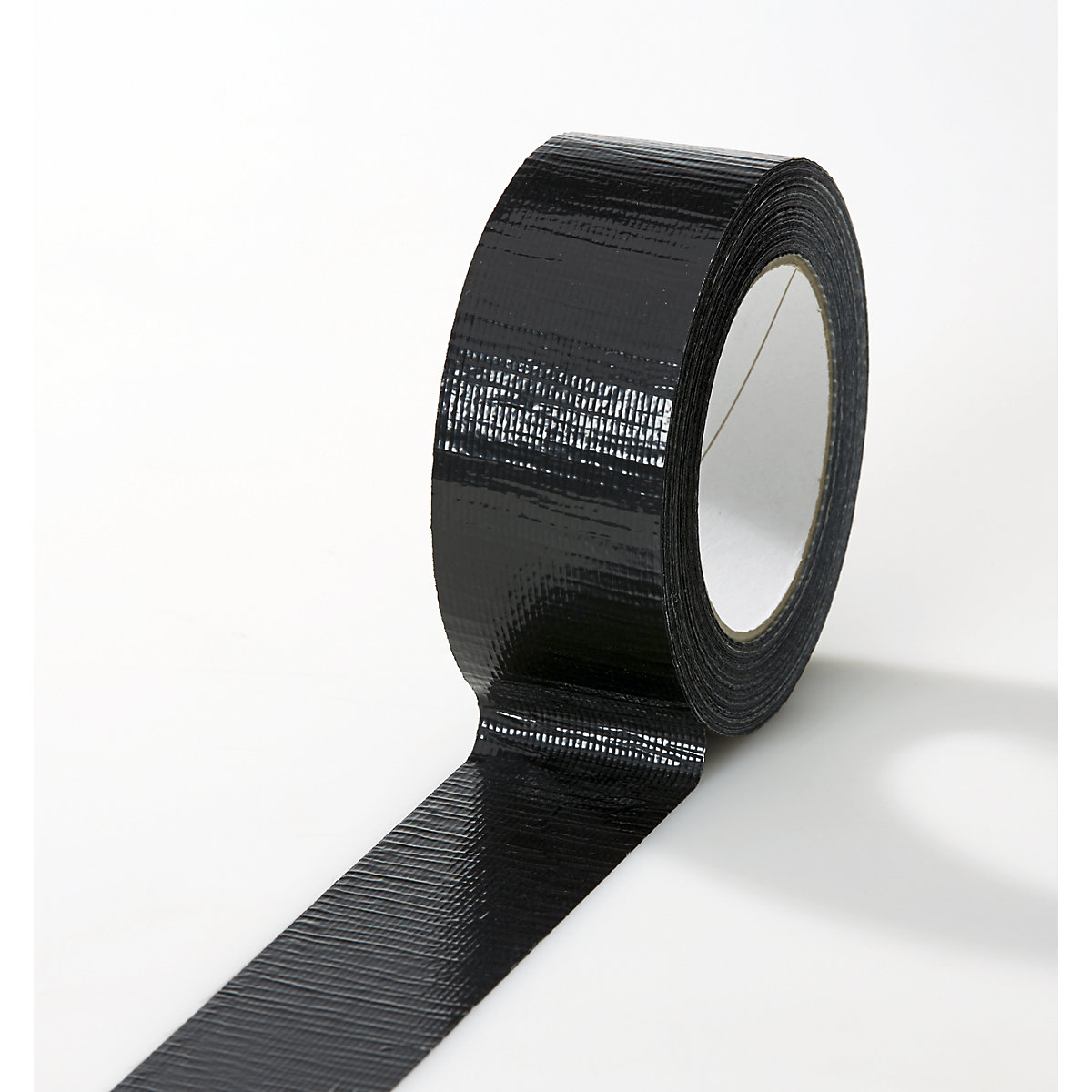 Cinta de tejido, en diferentes colores, UE 24 rollos, negro, anchura de cinta 38 mm-19