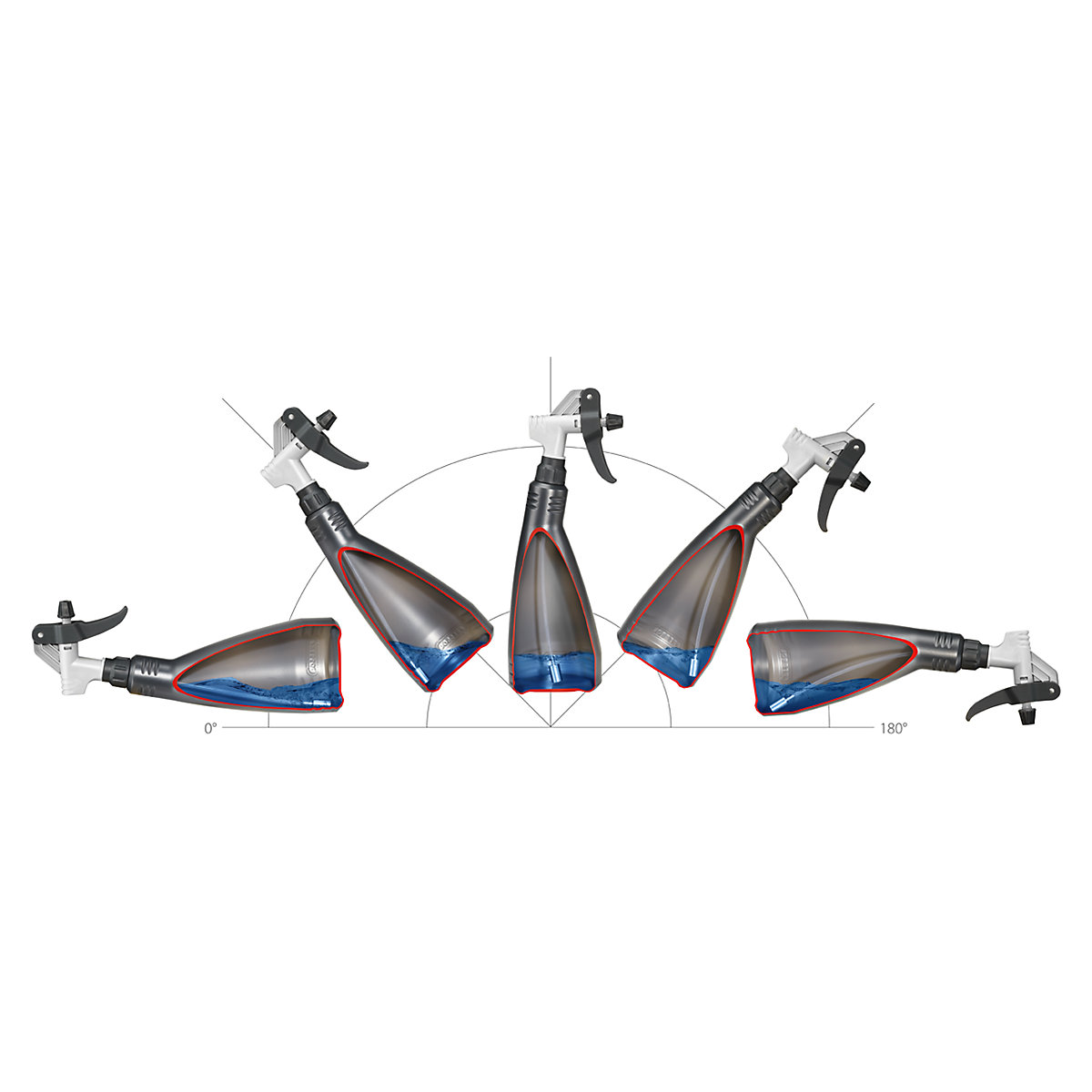 Double stroke industrial atomiser 180° – PRESSOL (Product illustration 2)-1