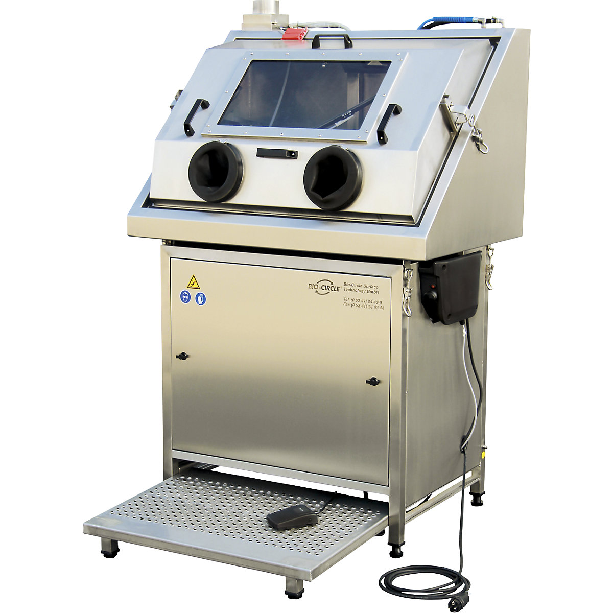 HP parts cleaning table – Bio-Circle, with high pressure, insulated tank-0