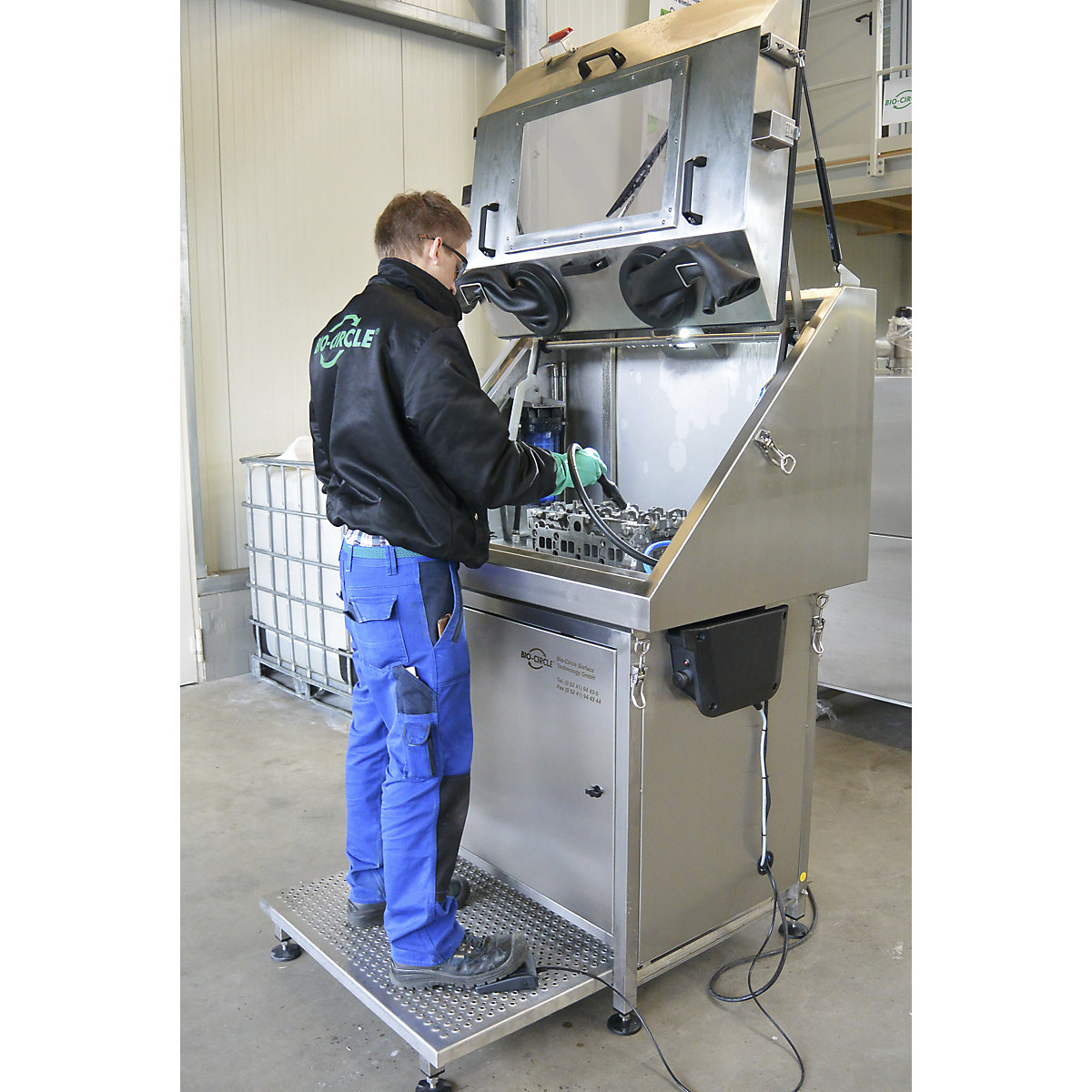HP parts cleaning table – Bio-Circle (Product illustration 2)-1
