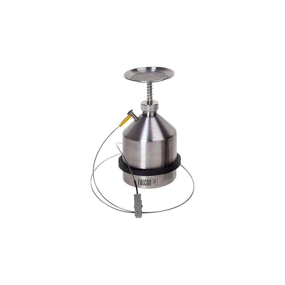 Plunger can with earth connection – FALCON (Product illustration 3)-2