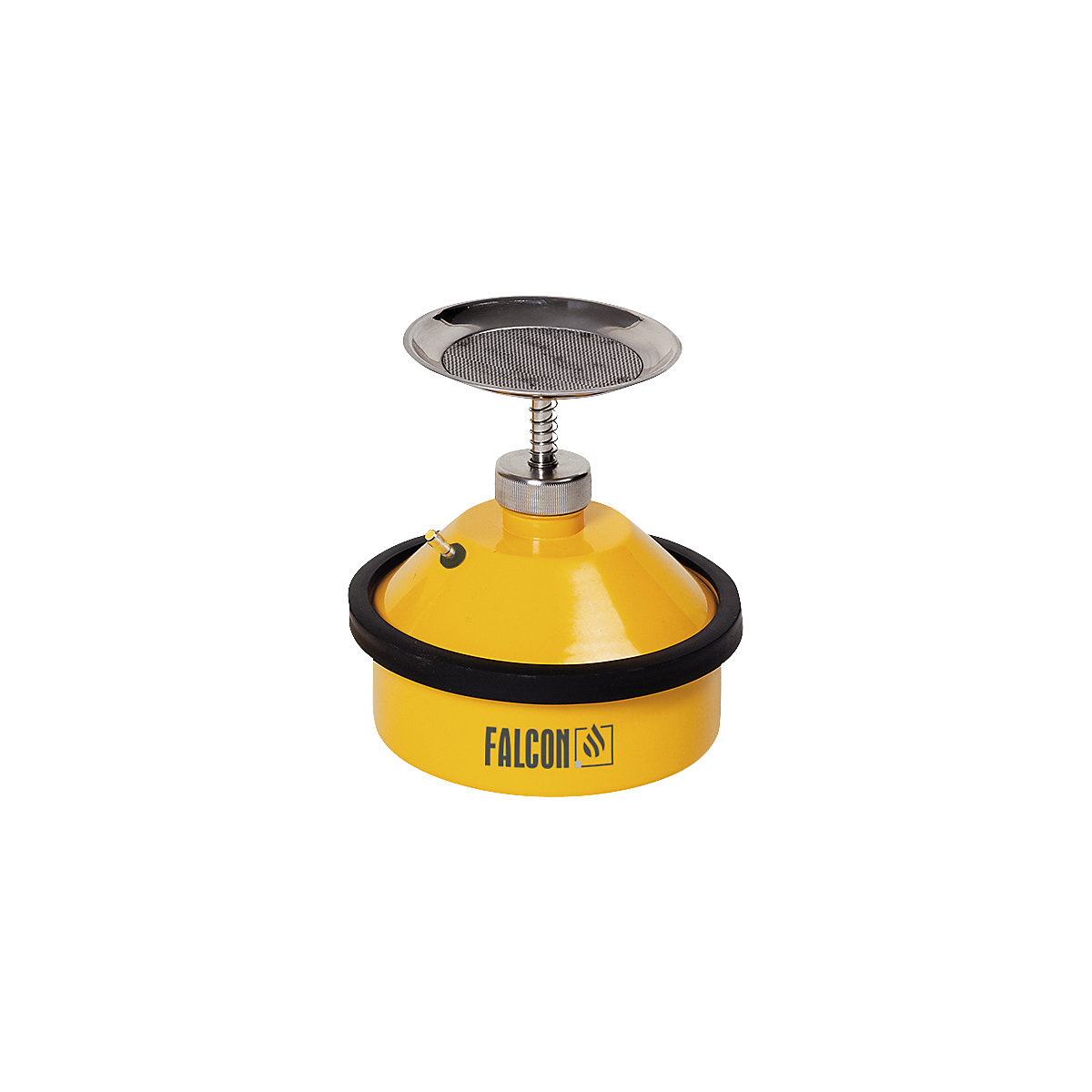 Plunger can with earth connection – FALCON, sheet steel, capacity 1 l-0