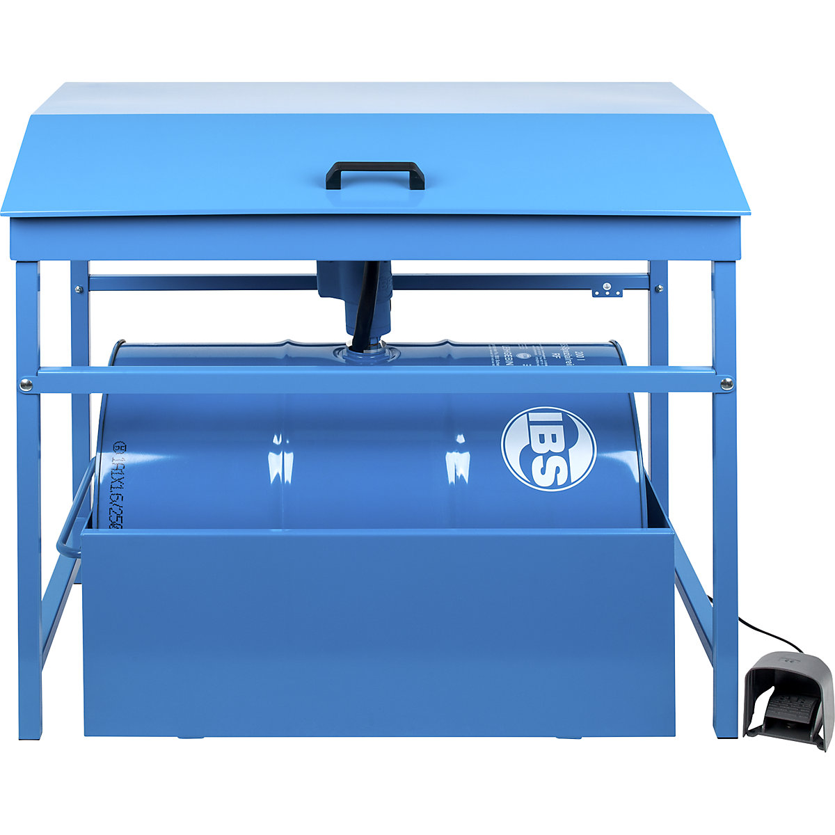 Professional parts washer with lid – IBS Scherer (Product illustration 3)-2